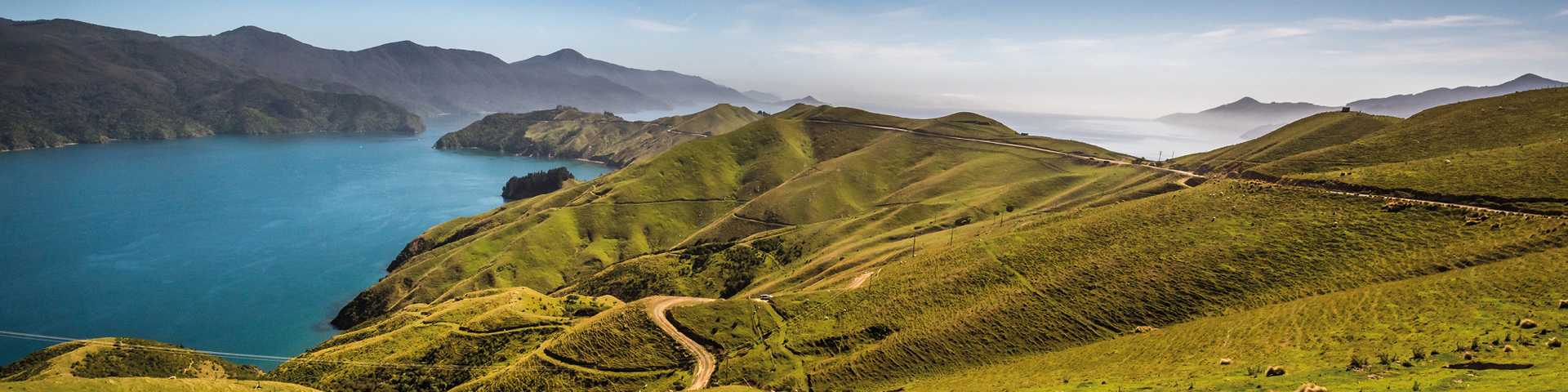 Winding coastal road 
