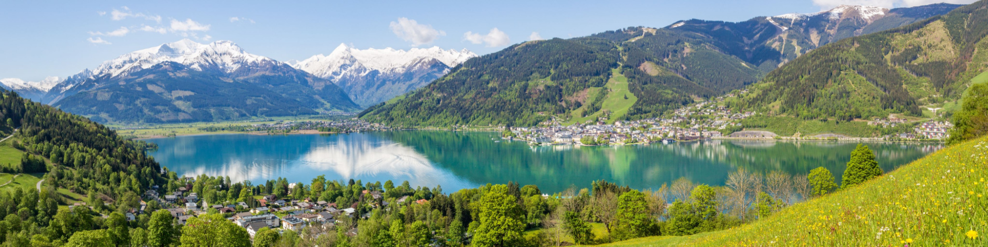 Scenic view of Austrian Alps