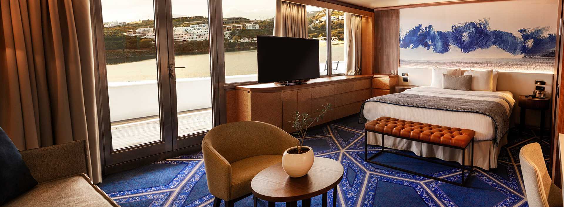 Celestyal Journey, Grand Dream Suite Bedroom 01.jpg