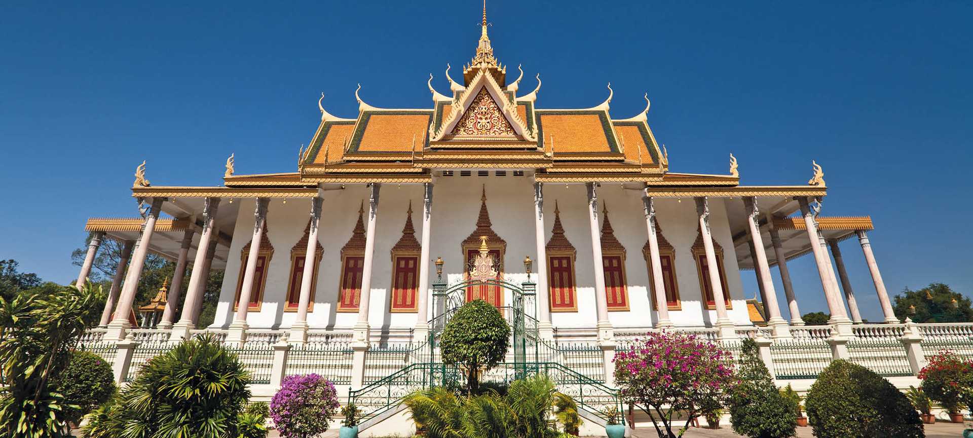 The Silver Pagoda of the Royal Palace in Phnom Penh, Cambodia