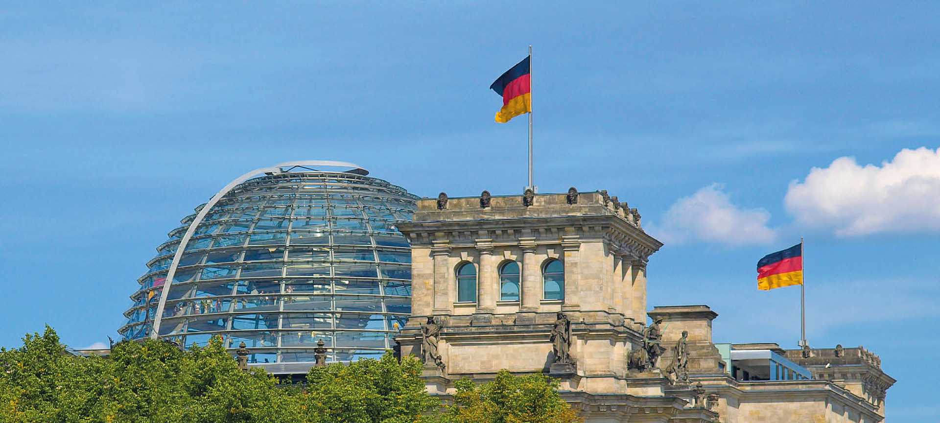 Berlin Reichstag (Houses of Parliament) in Germany