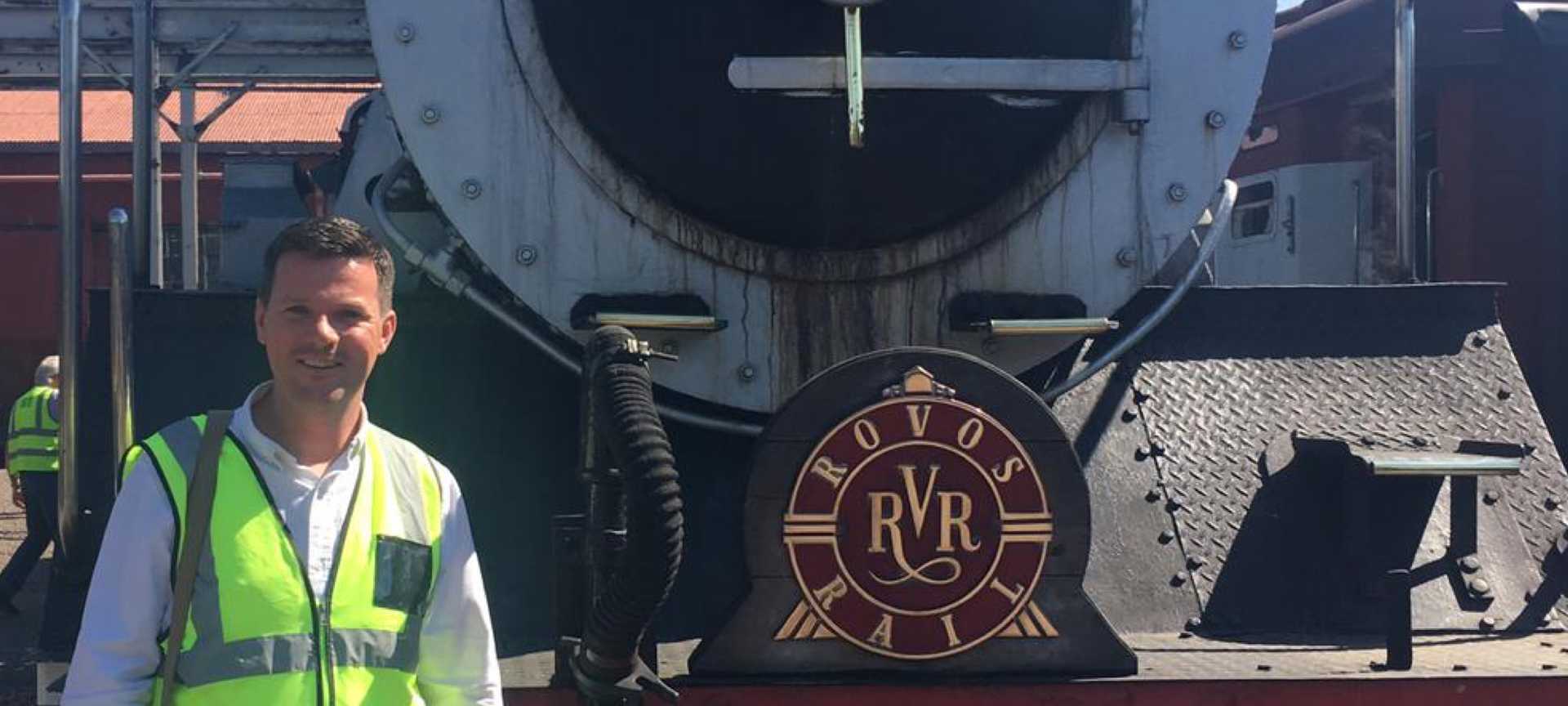 Phil goes behind the scenes at Rovos Rail