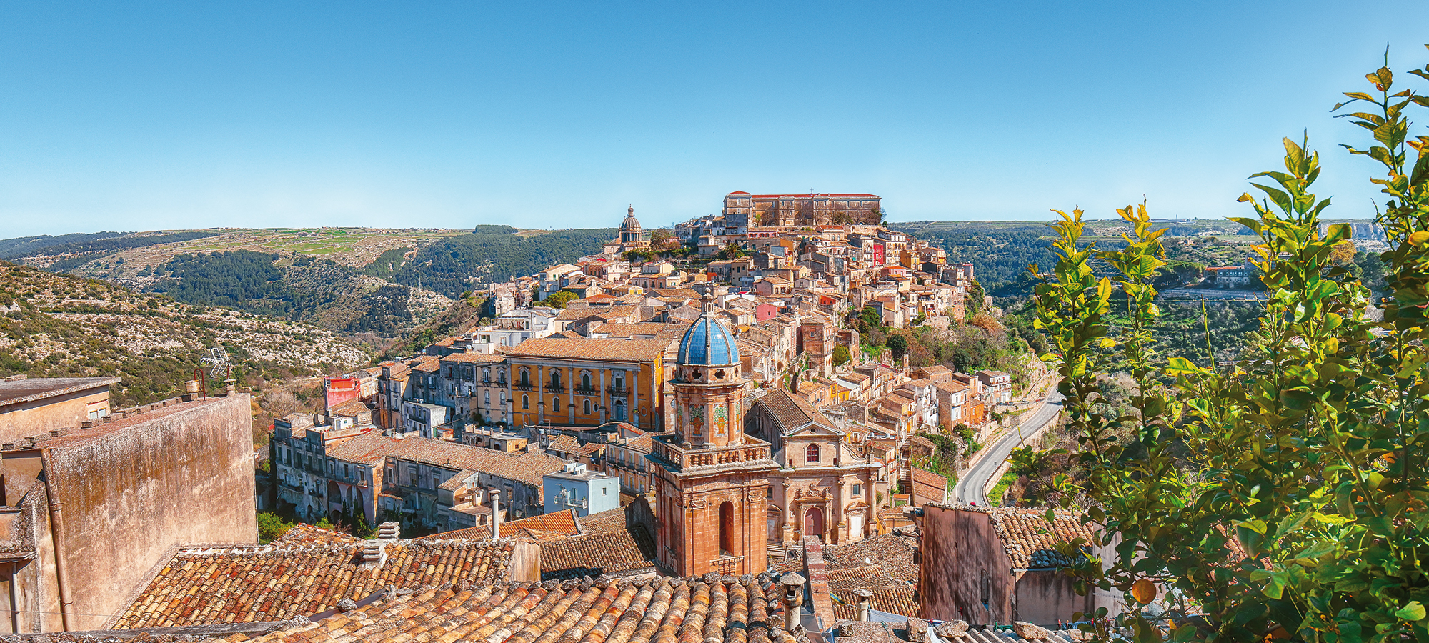 Views of the old town of Ragusa Ibla