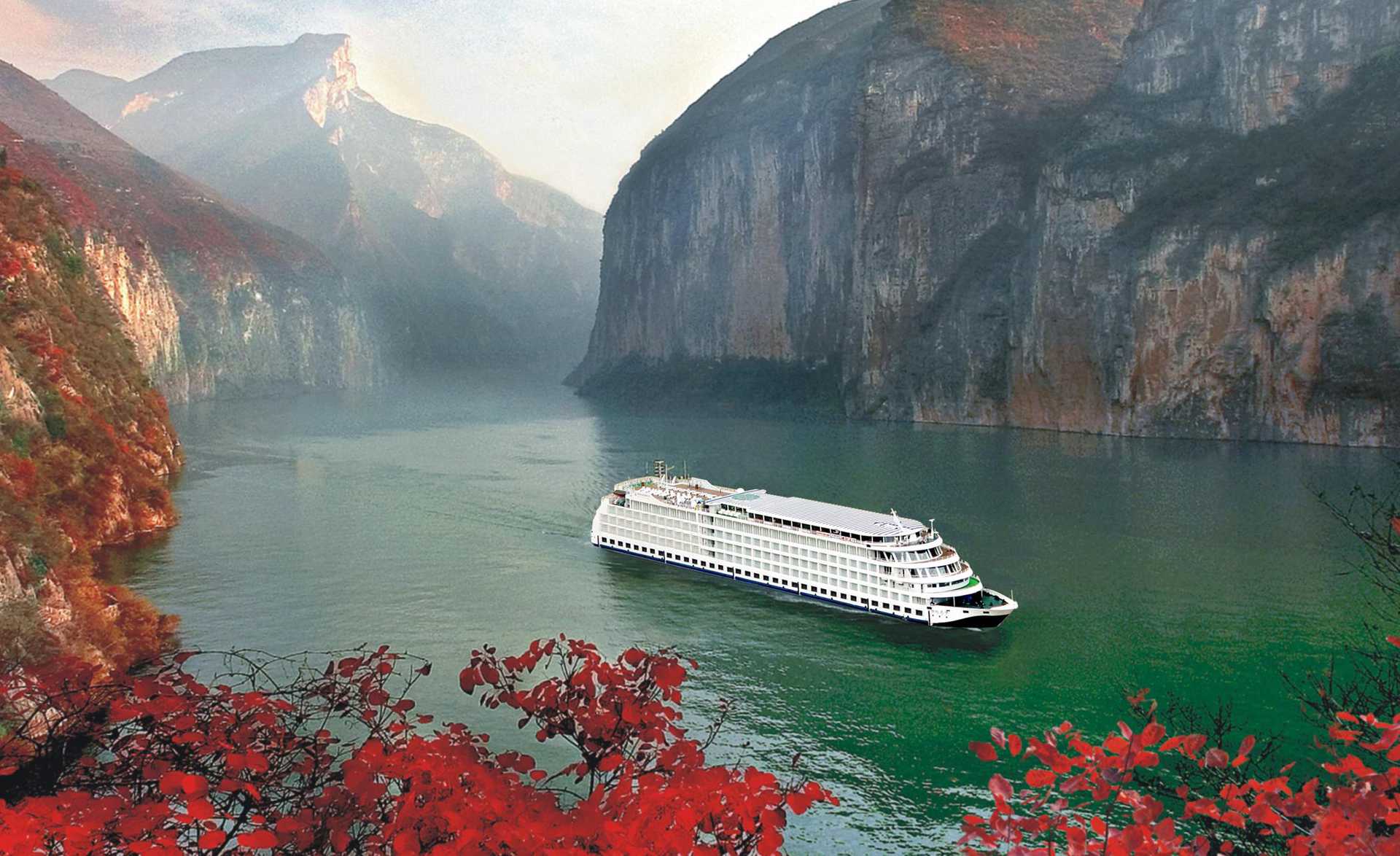 Century Sun is an elegant river cruise ship on which to cruise the Yangtze river, with a wide range of facilities and a choice of very spacious, all-balcony cabin categories.