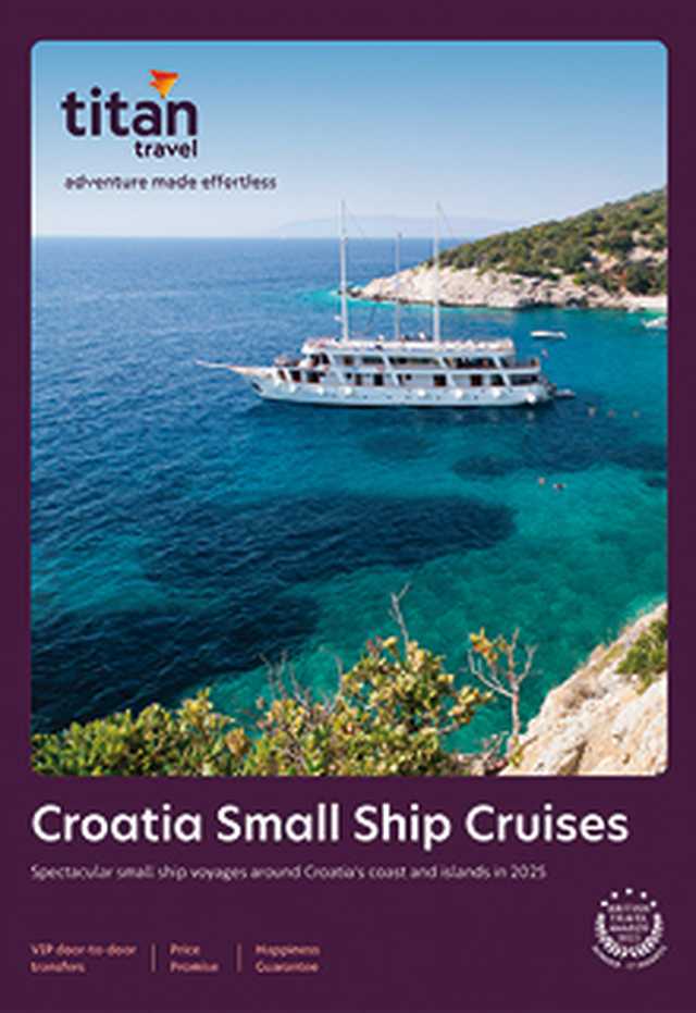 Titan small ship cruise direct brochure cover