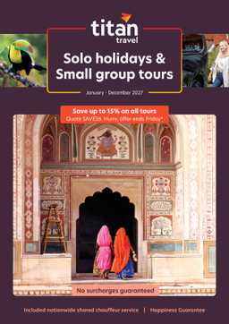 Small Group & Solo Holidays