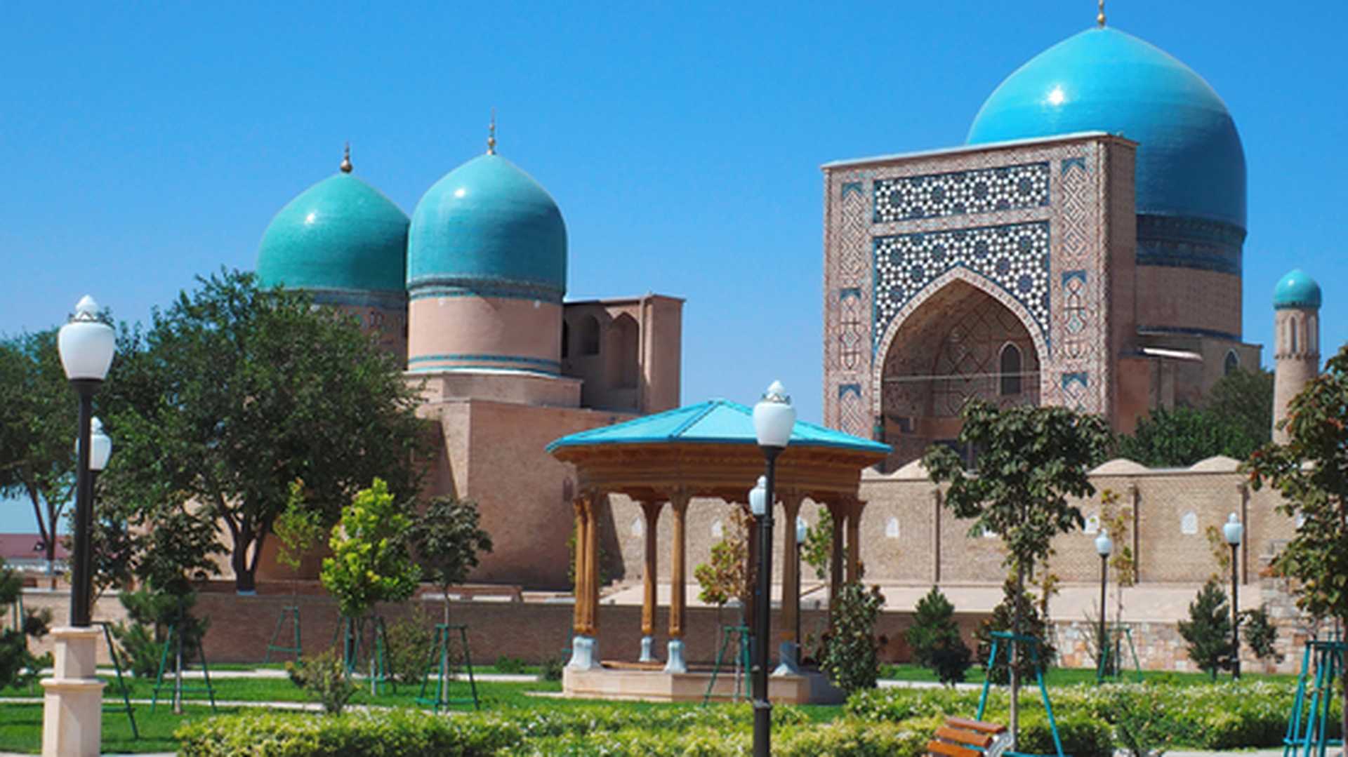 Kok Gumbaz Mosque, Shahrisabz, Uzbekistan