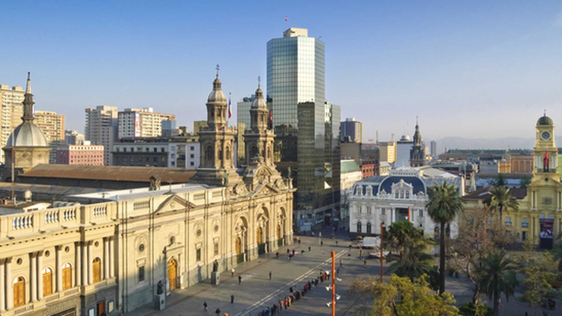 Plaza de View of Plaza de Armas (Santiago de Chile, Chile)