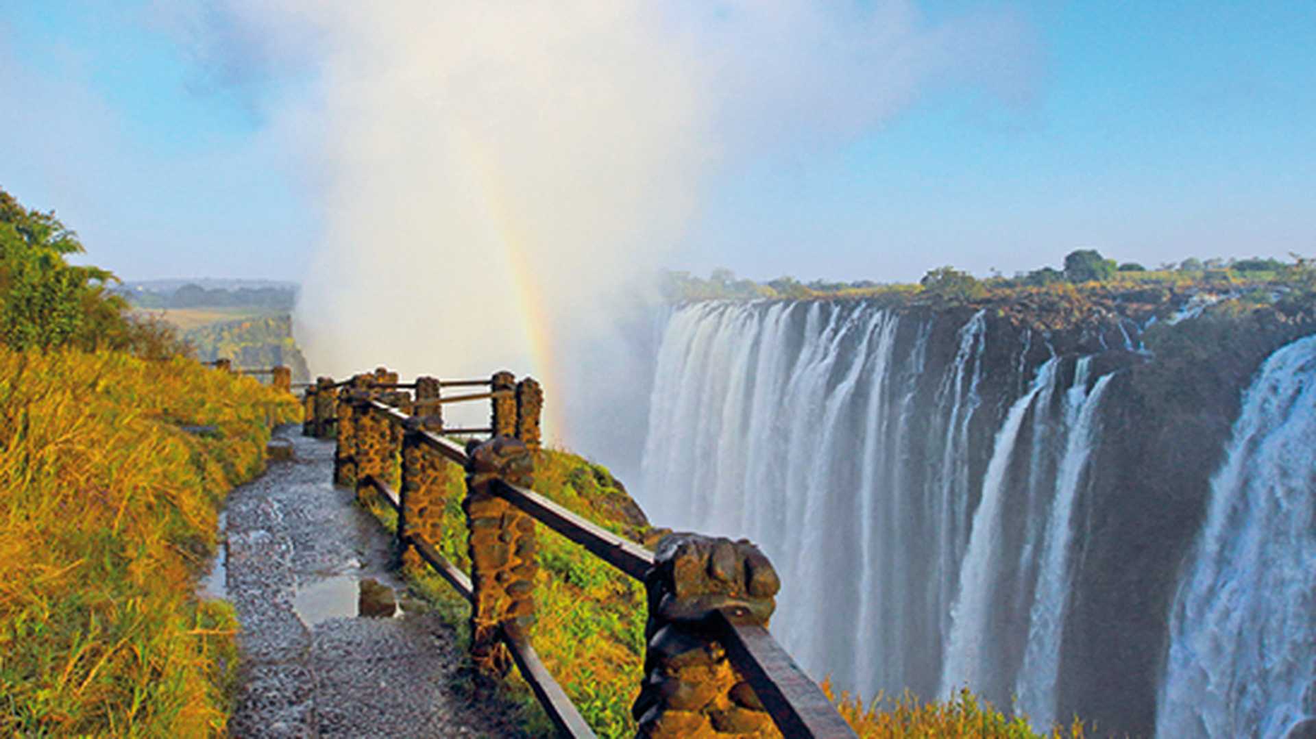 View of Victoria Falls, Livingstone - Zambia