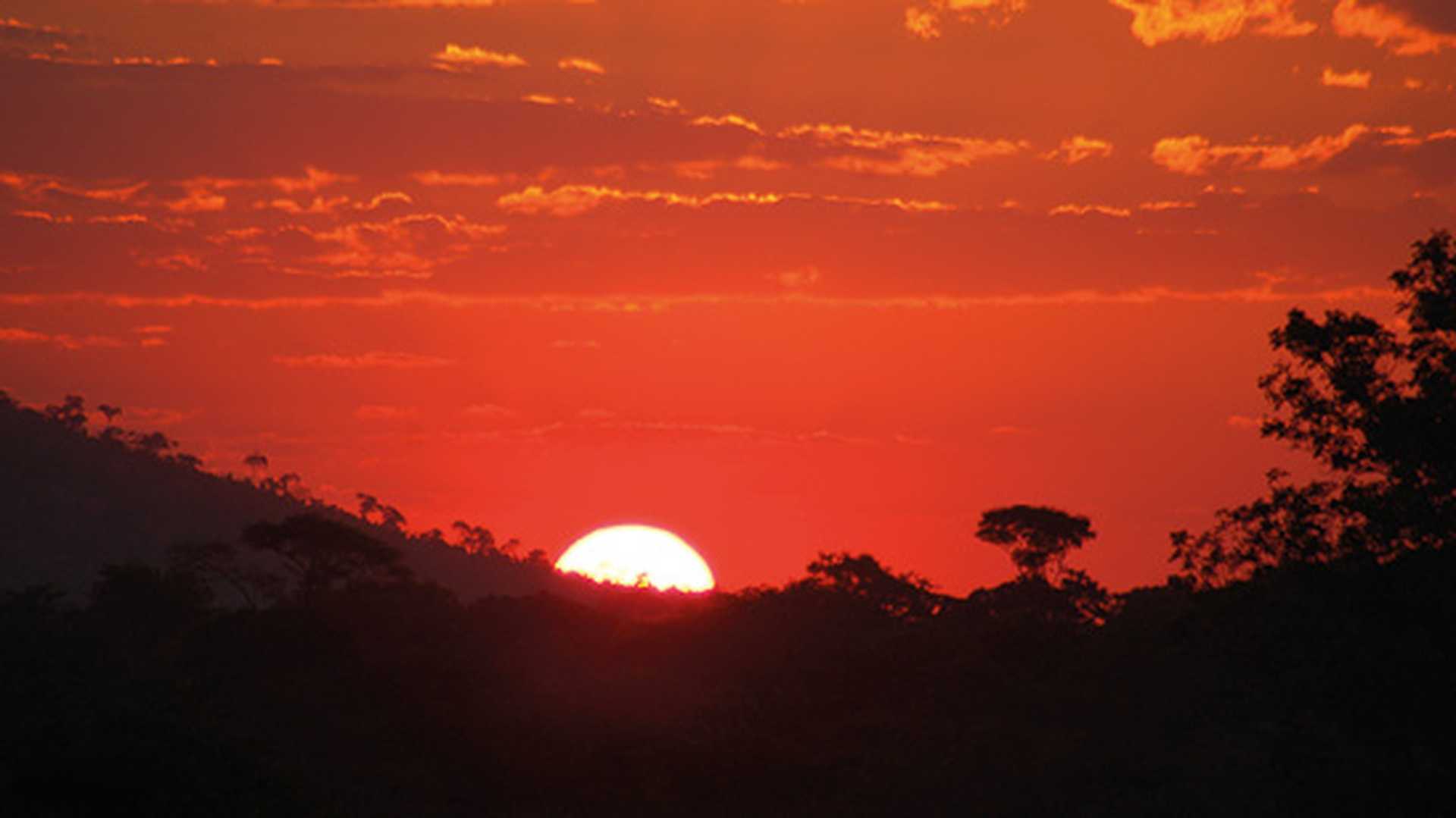 Zambian sunset, South Africa
