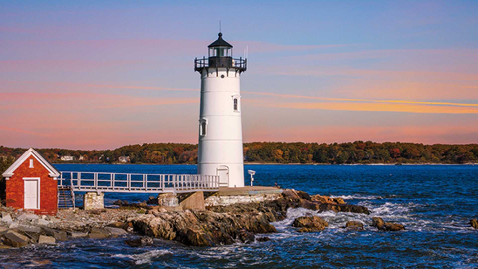Portsmouth Harbor Lighthouse, New Castle, New Hampshire, USA