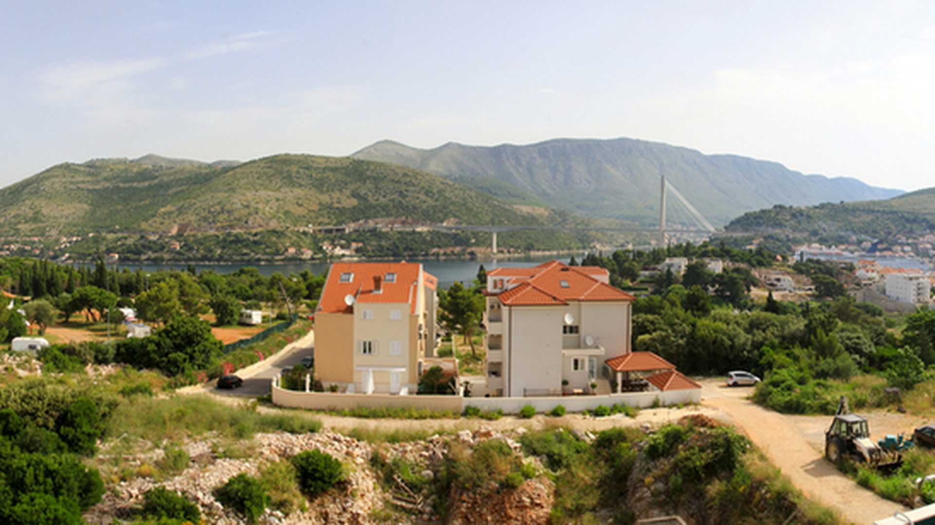 Panorama of Babin Kuk, on the Lapad peninsula not far from Dubrovnik's Old Town