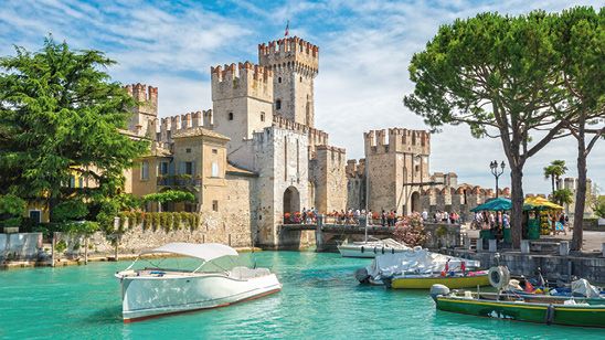 Scaligera castle, Sirmione, Lake Garda