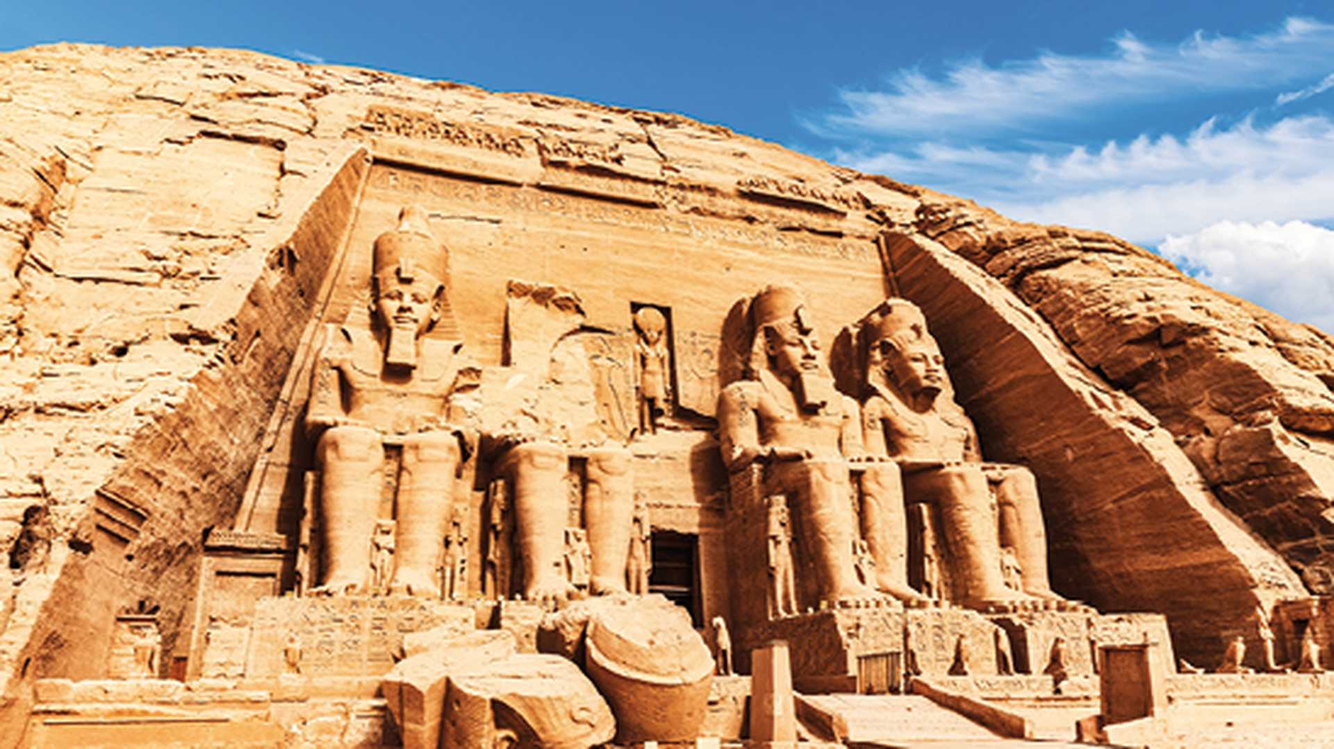 The Great Temple of Ramesses II, Abu Simbel, Aswan, Egypt
