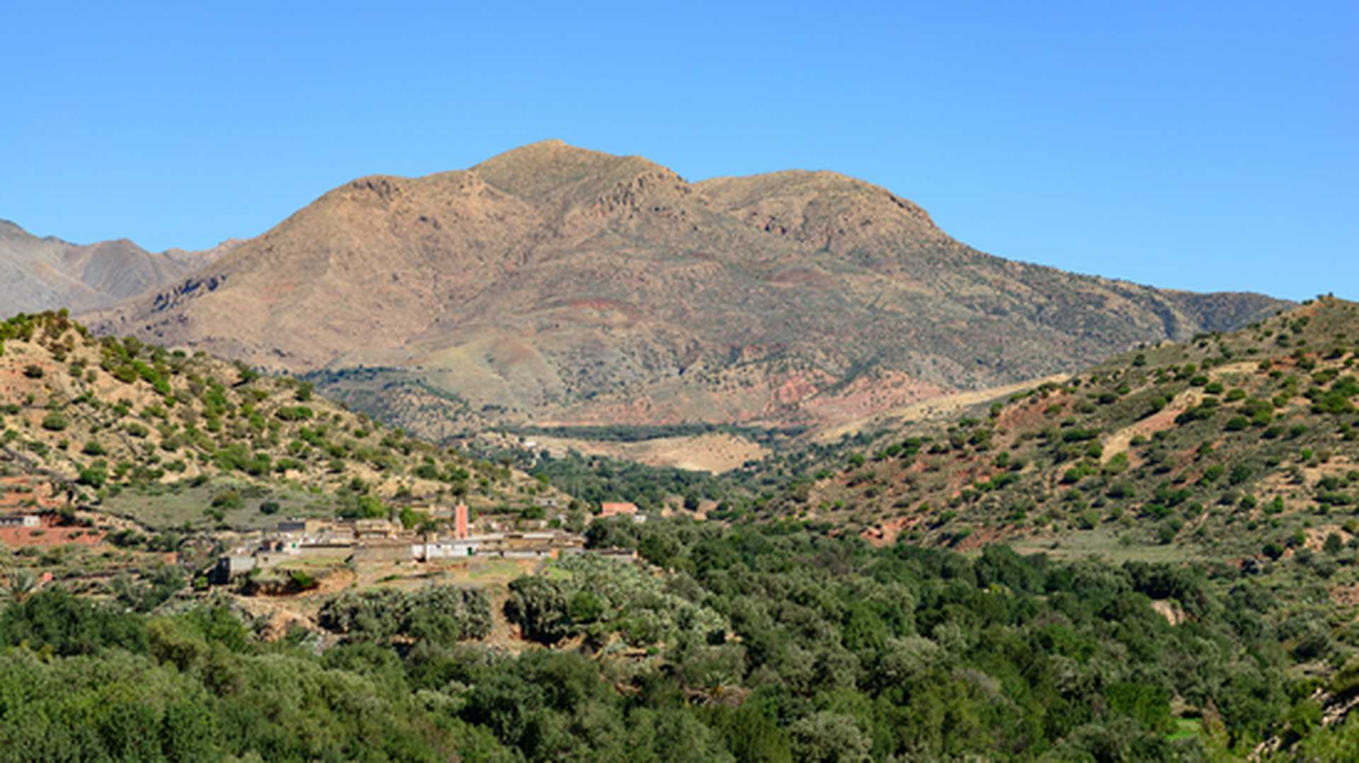 View of the Tajalte, Middle Atlas Mountains, Morocco