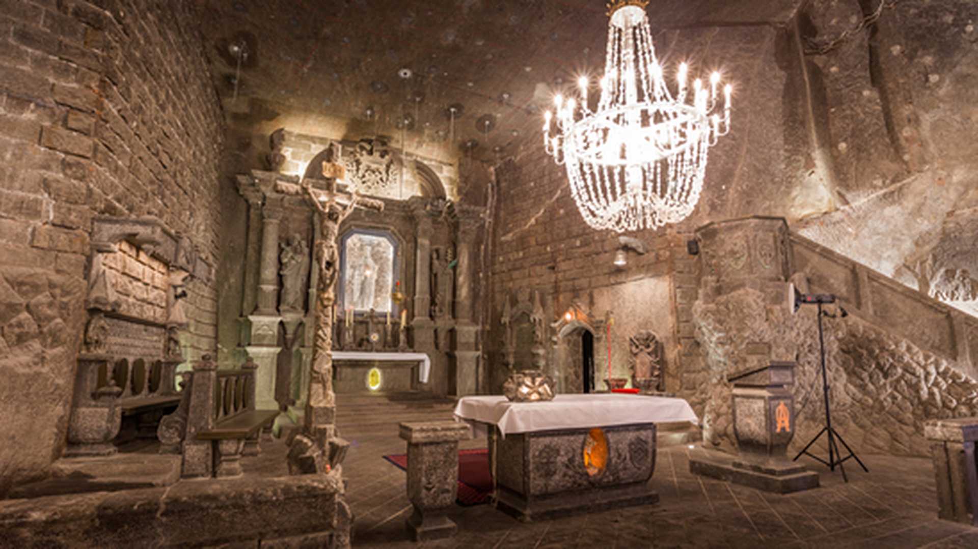 Wieliczka Salt Mine in Poland