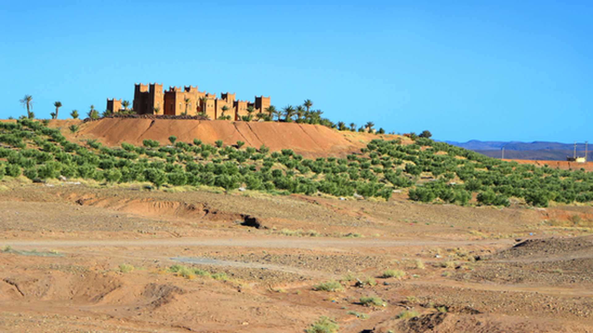 Kasbahs along The Road of a Thousand Kasbashs in Morocco