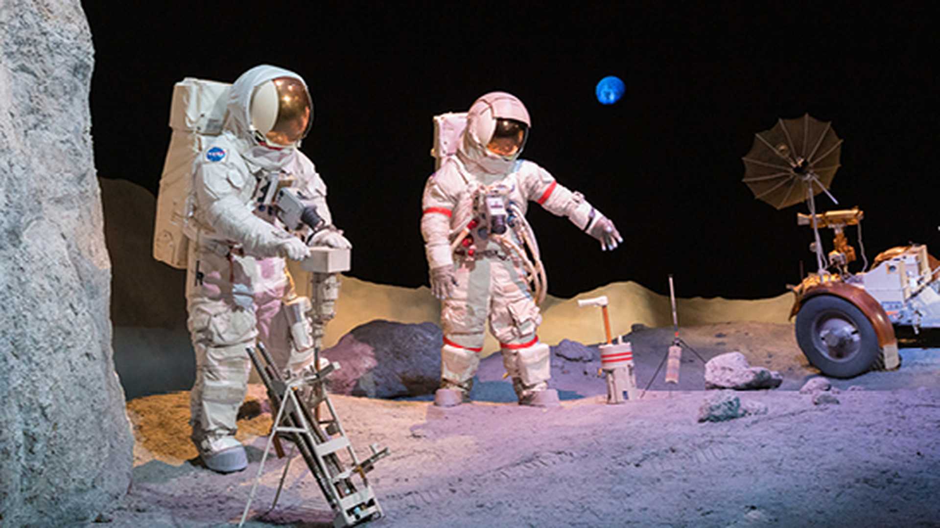 Display at Houston NASA Space Center