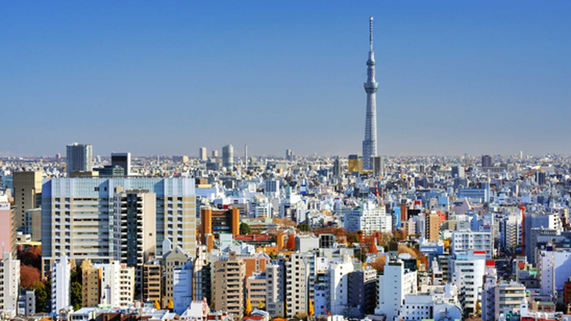 Tokyo's skyline, Japan