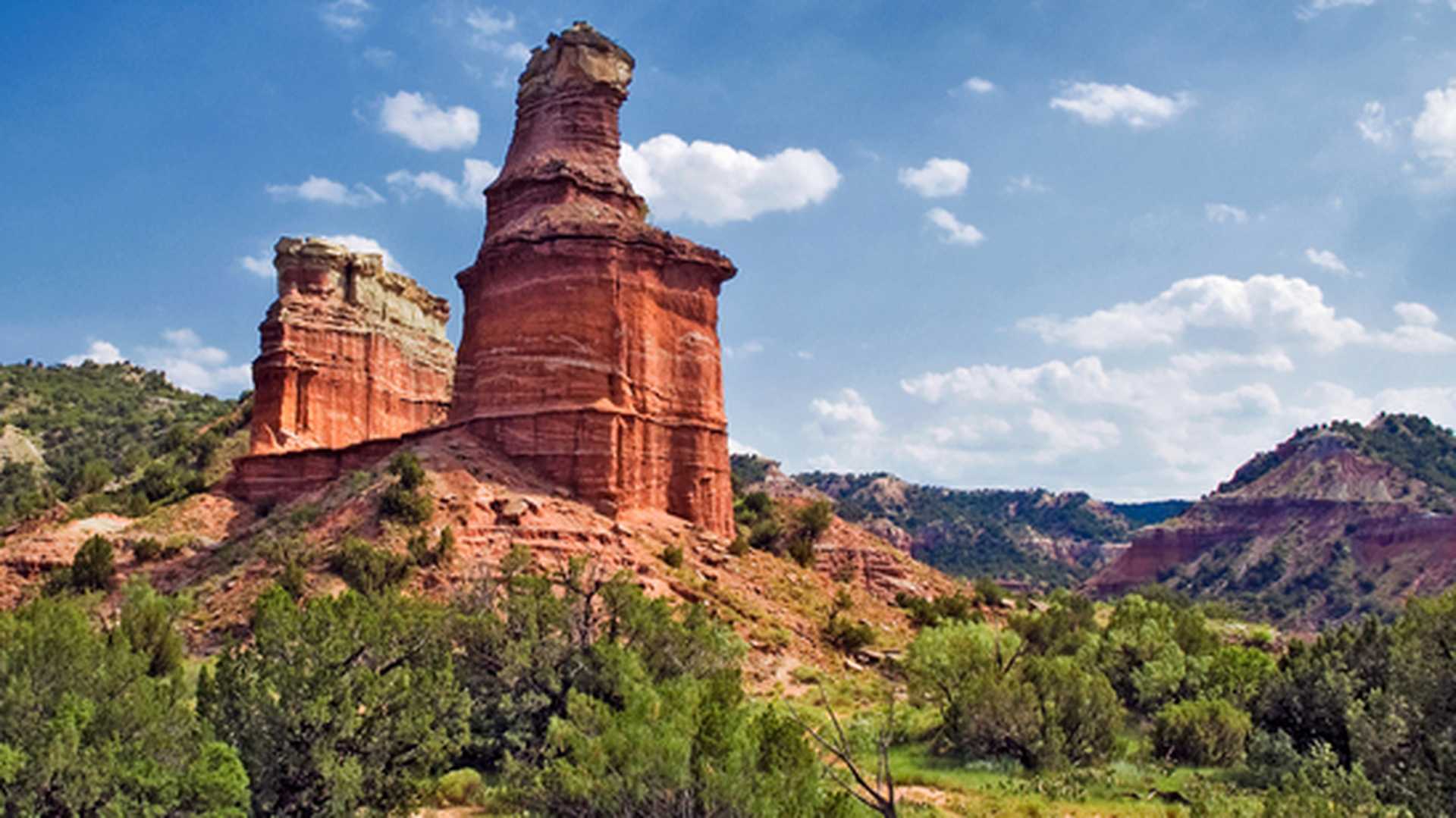 Lighthouse Trail, Palo Duro Canyon State Park, Texas, USA