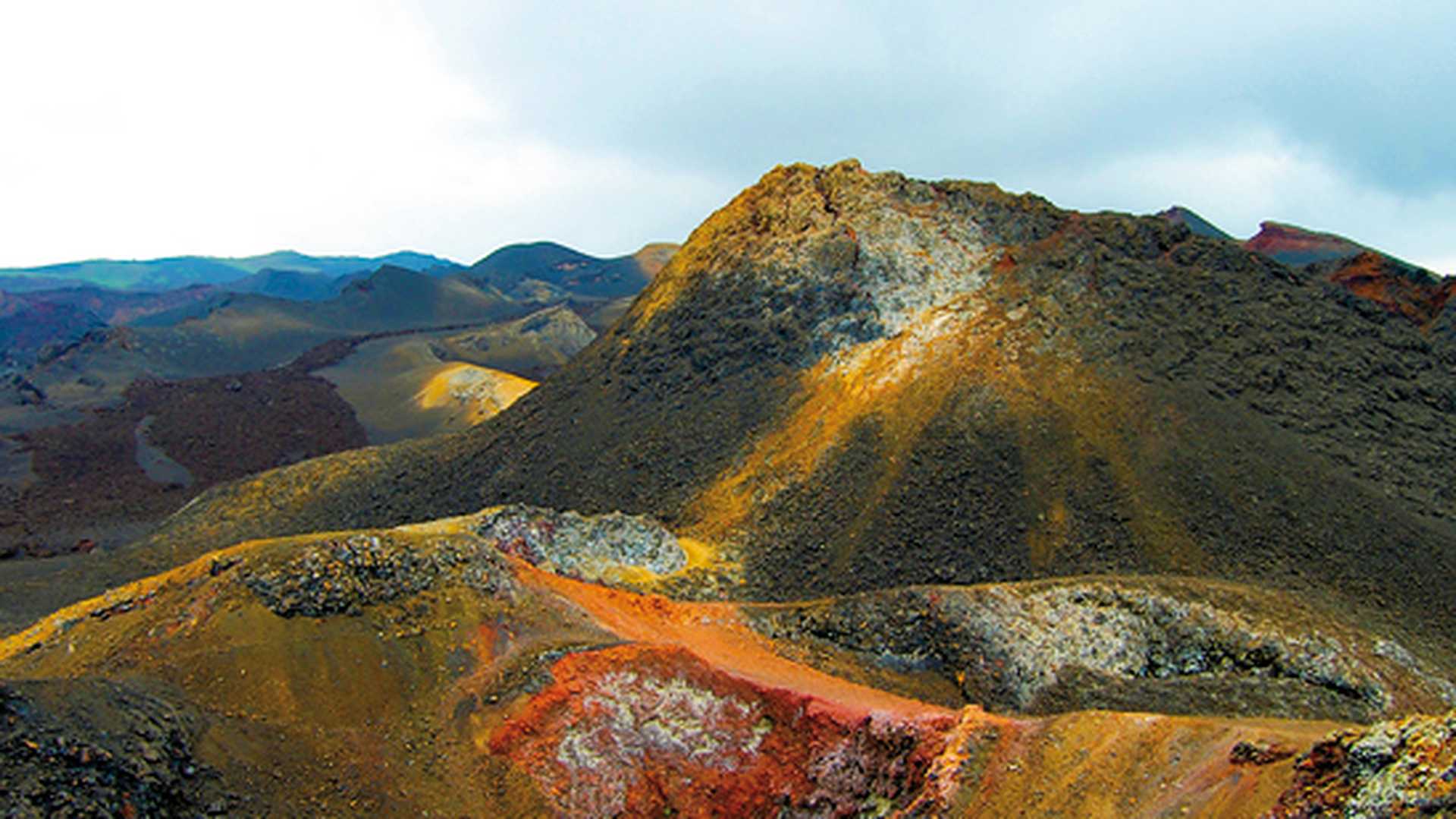 Sierra Negra Volcano on Isabela Island - Galapagos