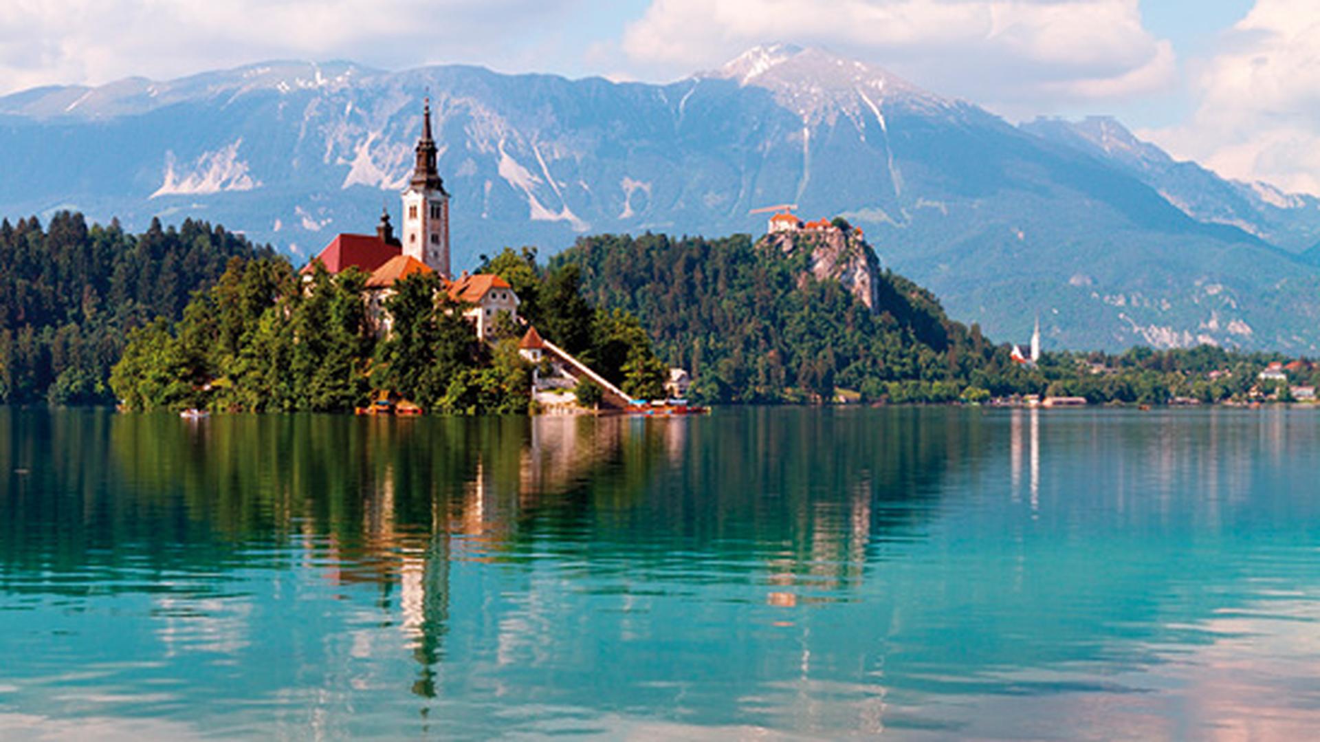 Lake Bled and island