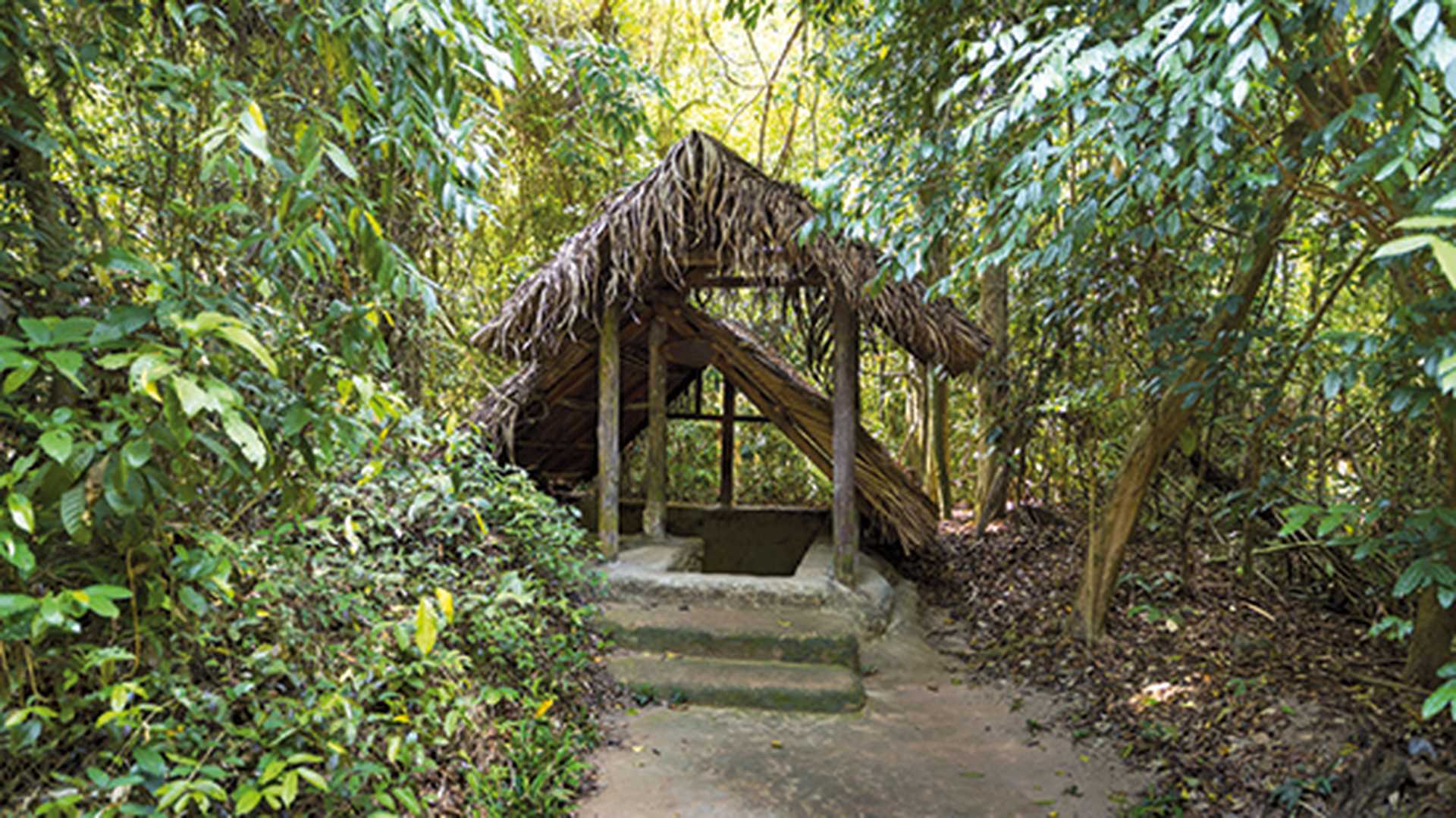 Cu Chi Tunnels, Vietnam 