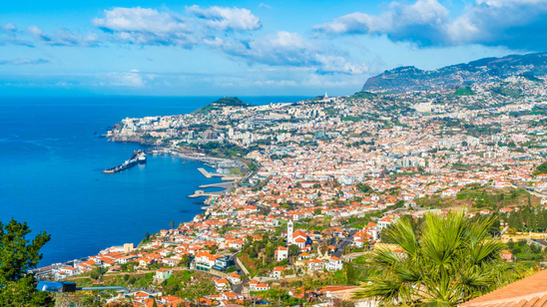 Views over Funchal, Madeira, Portugal