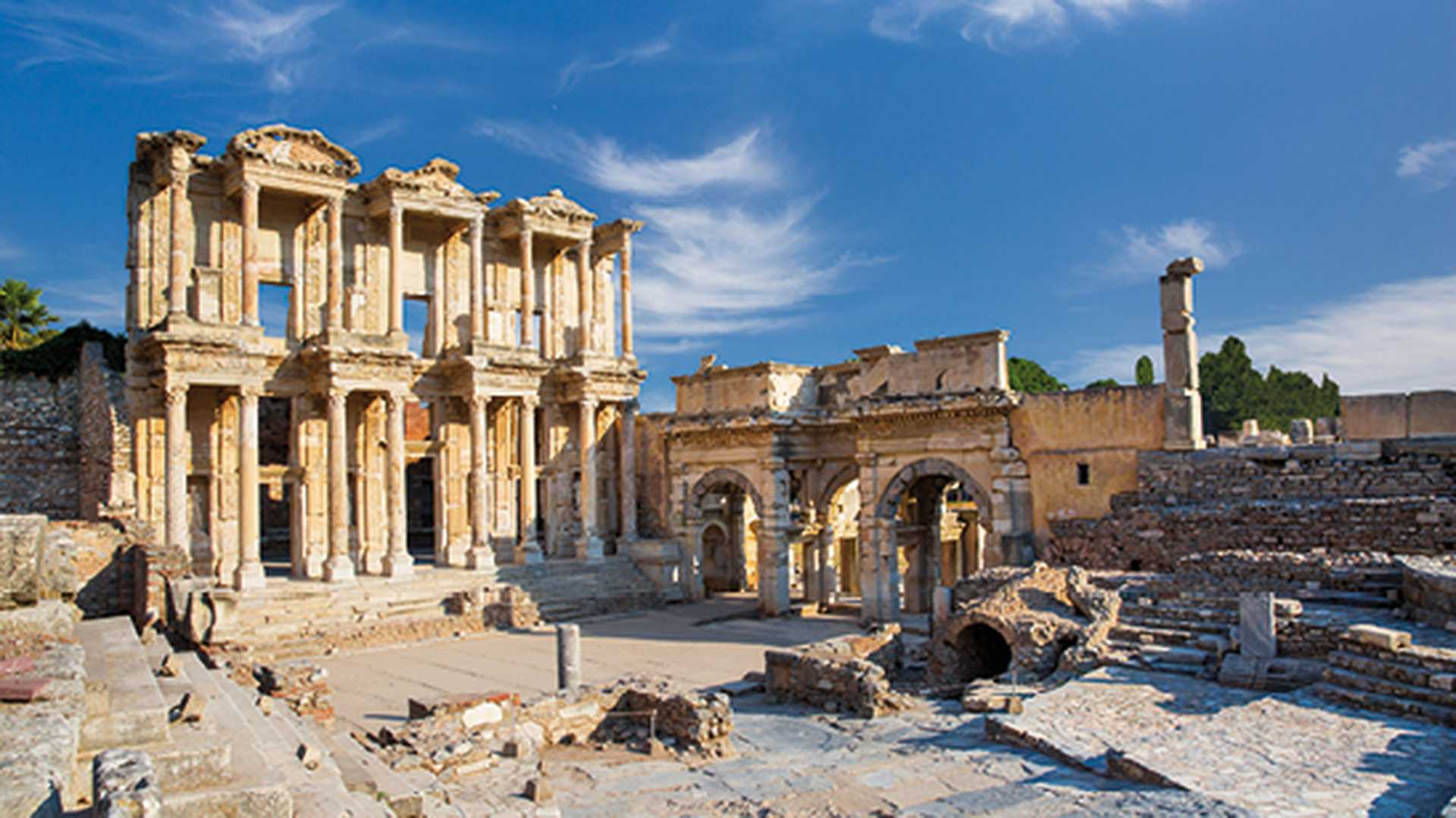 Celsus Library in Ephesus, Turkey 