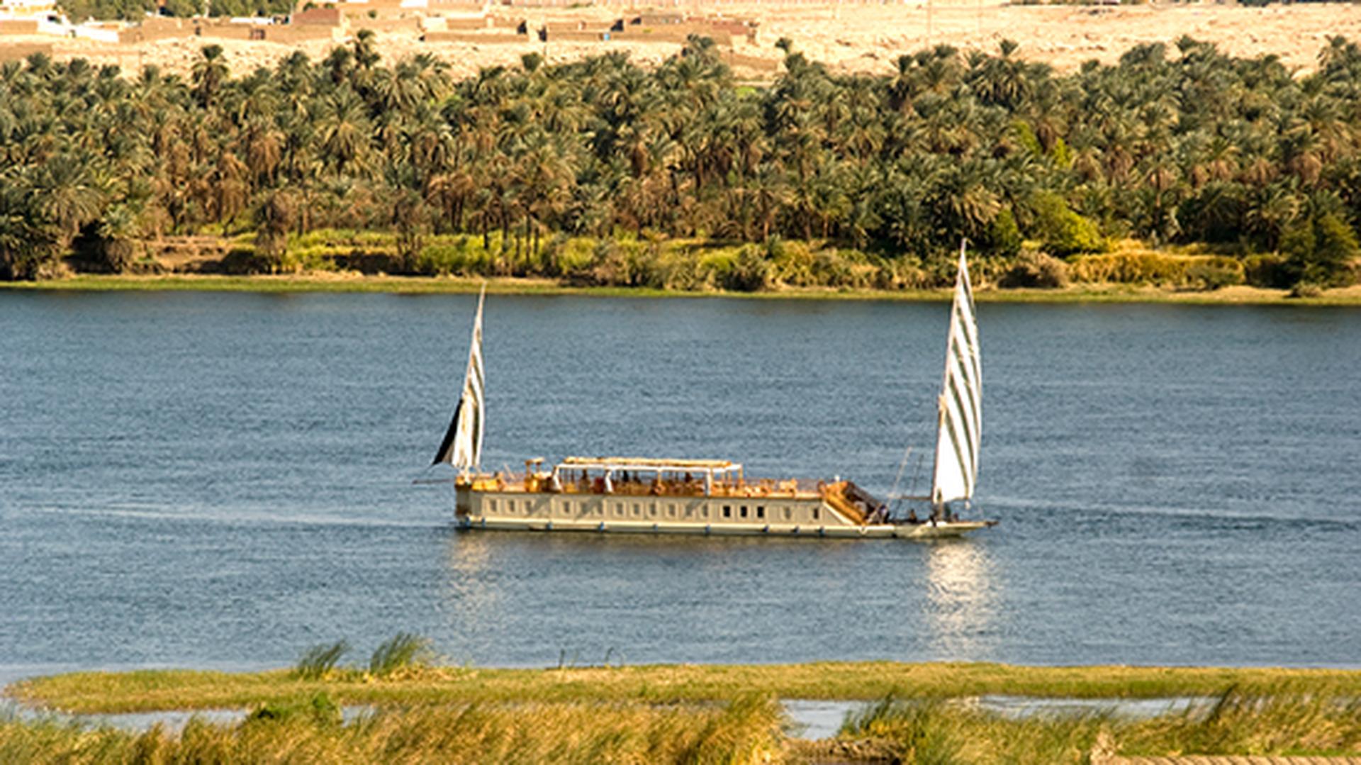 Queen Farida Dahabiya on the Nile in Egypt