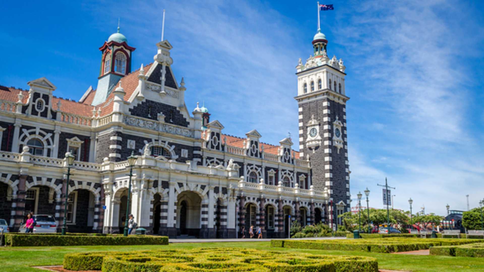 Dunedin Railway Station, New Zealand