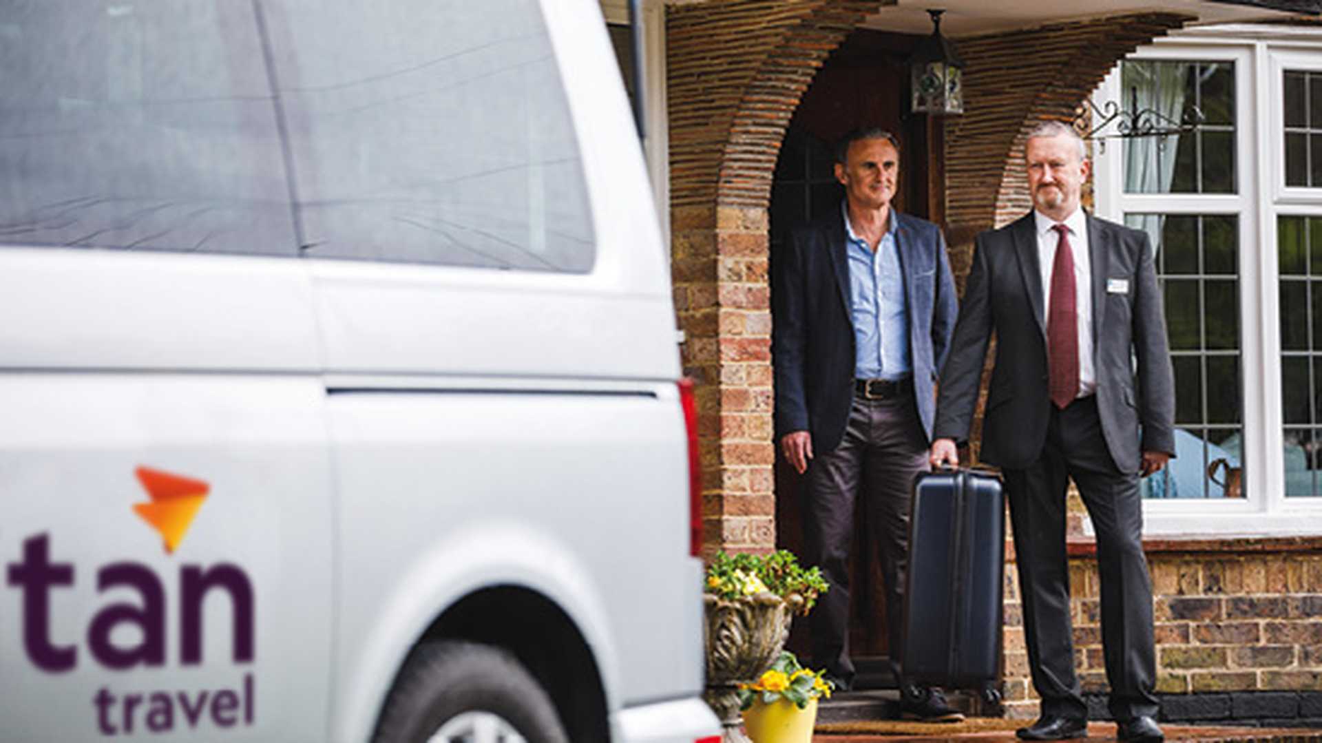 Titan VIP door-to-door service, new logo