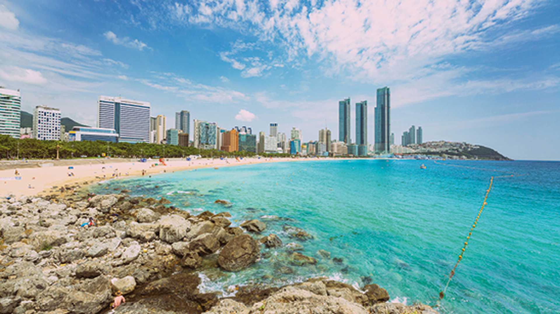 Haeundae Beach, Busan, South Korea