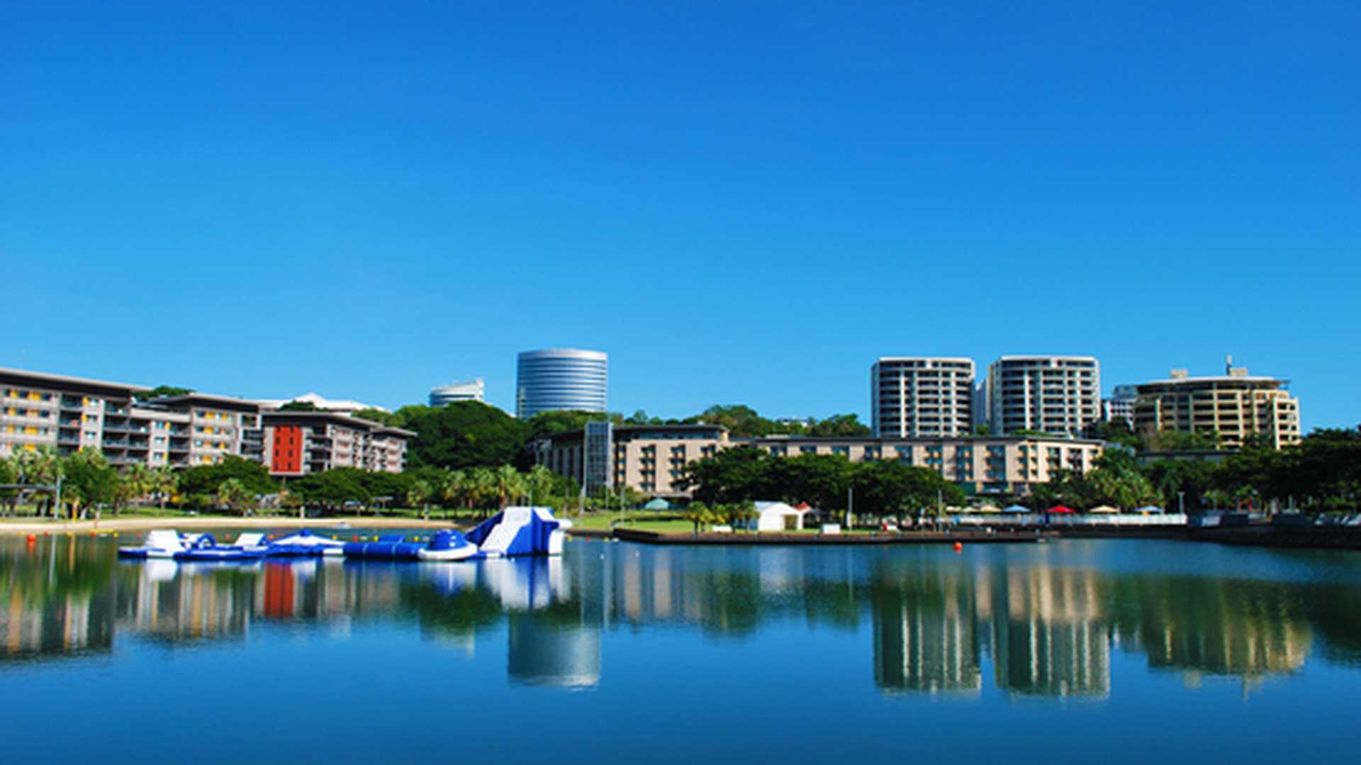 Darwin waterfront in Darwin, Northern Territory, Australia