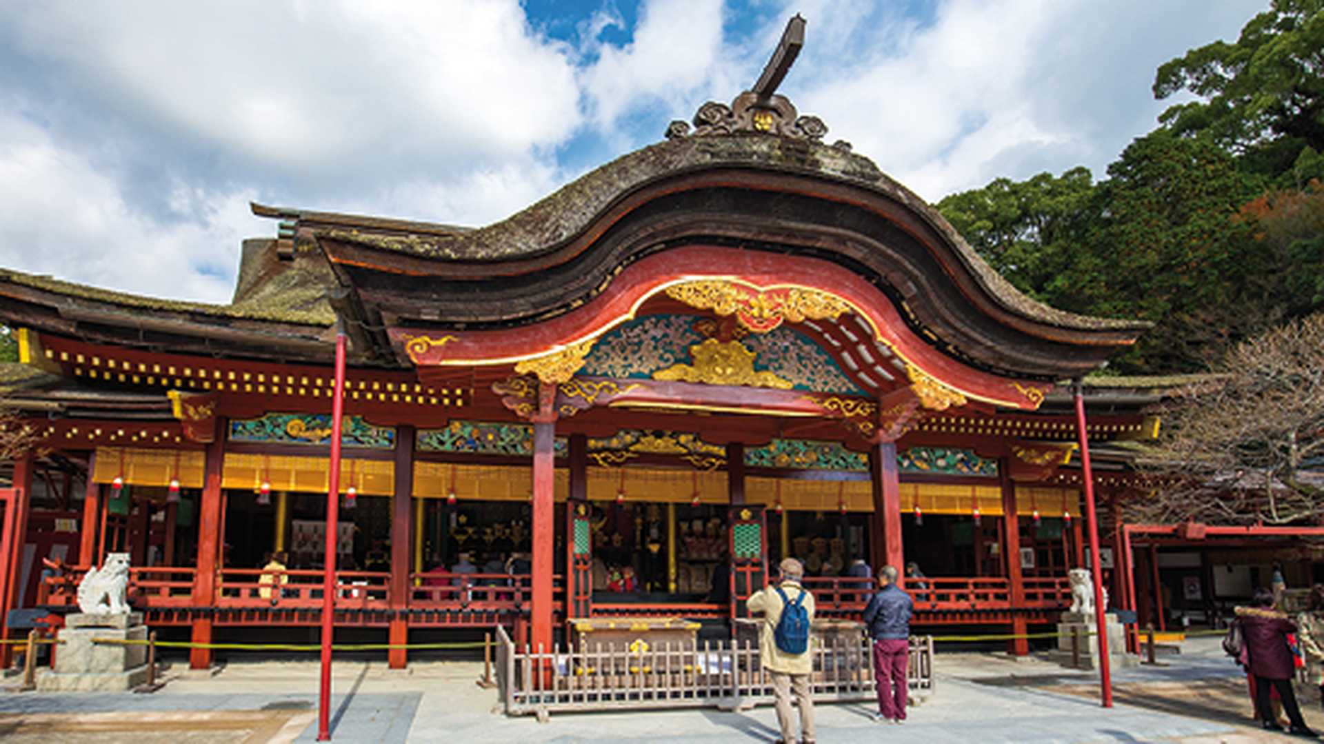 Dazaifu Tenmangu Shrine in Dazaifu, Fukuoka, Japan