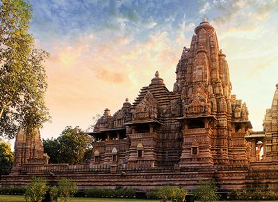 Western Group of Temple Khajuraho, Madhya Pradesh India