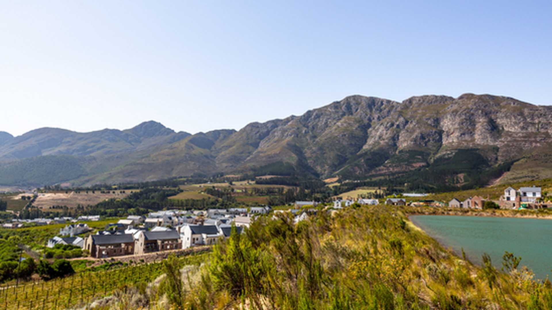 Franschoek winelands,South Africa