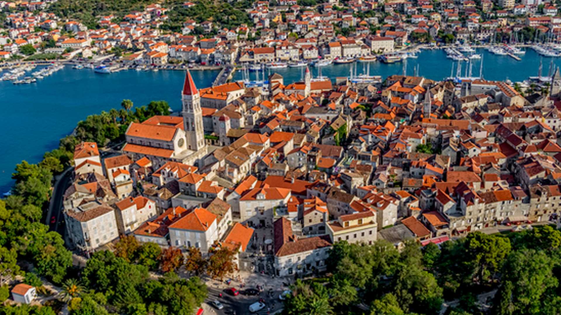 Trogir old town in Croatia
