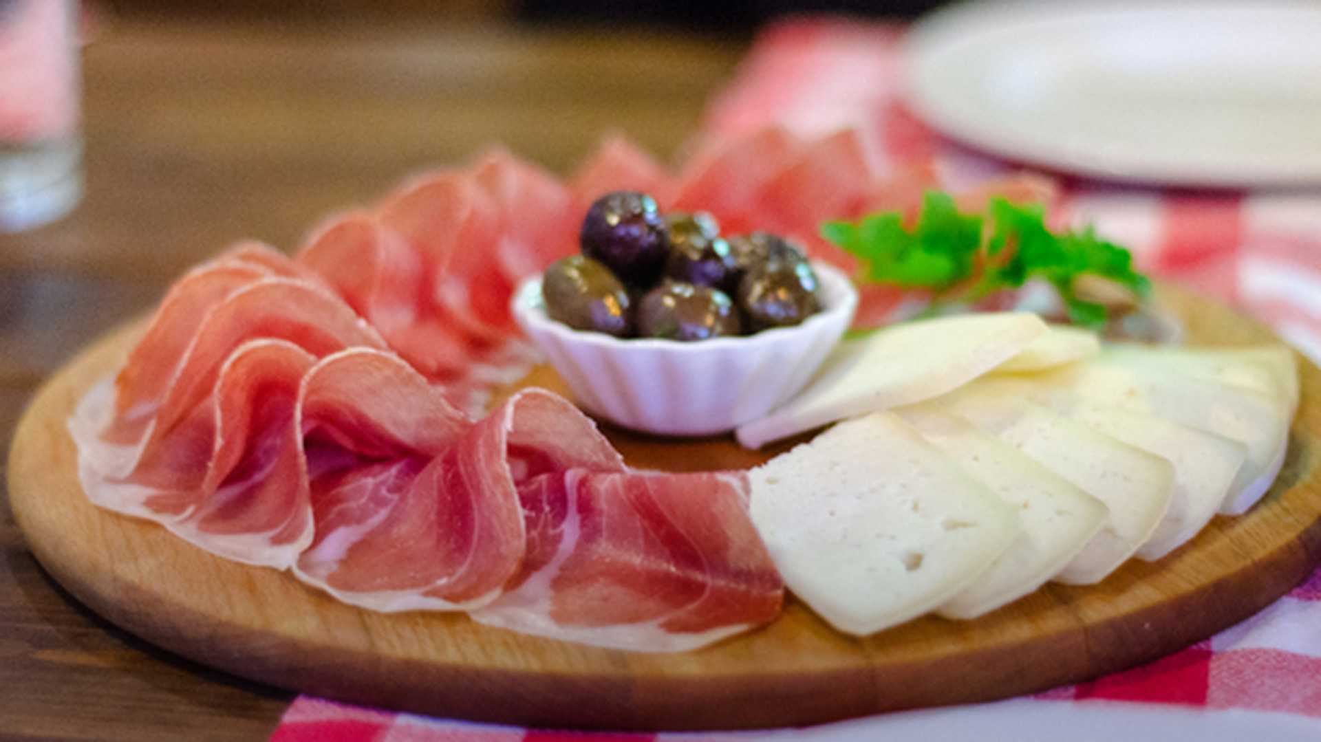 Njegusi in Montenegro, the village is famous for it’s smoked ham and local chees