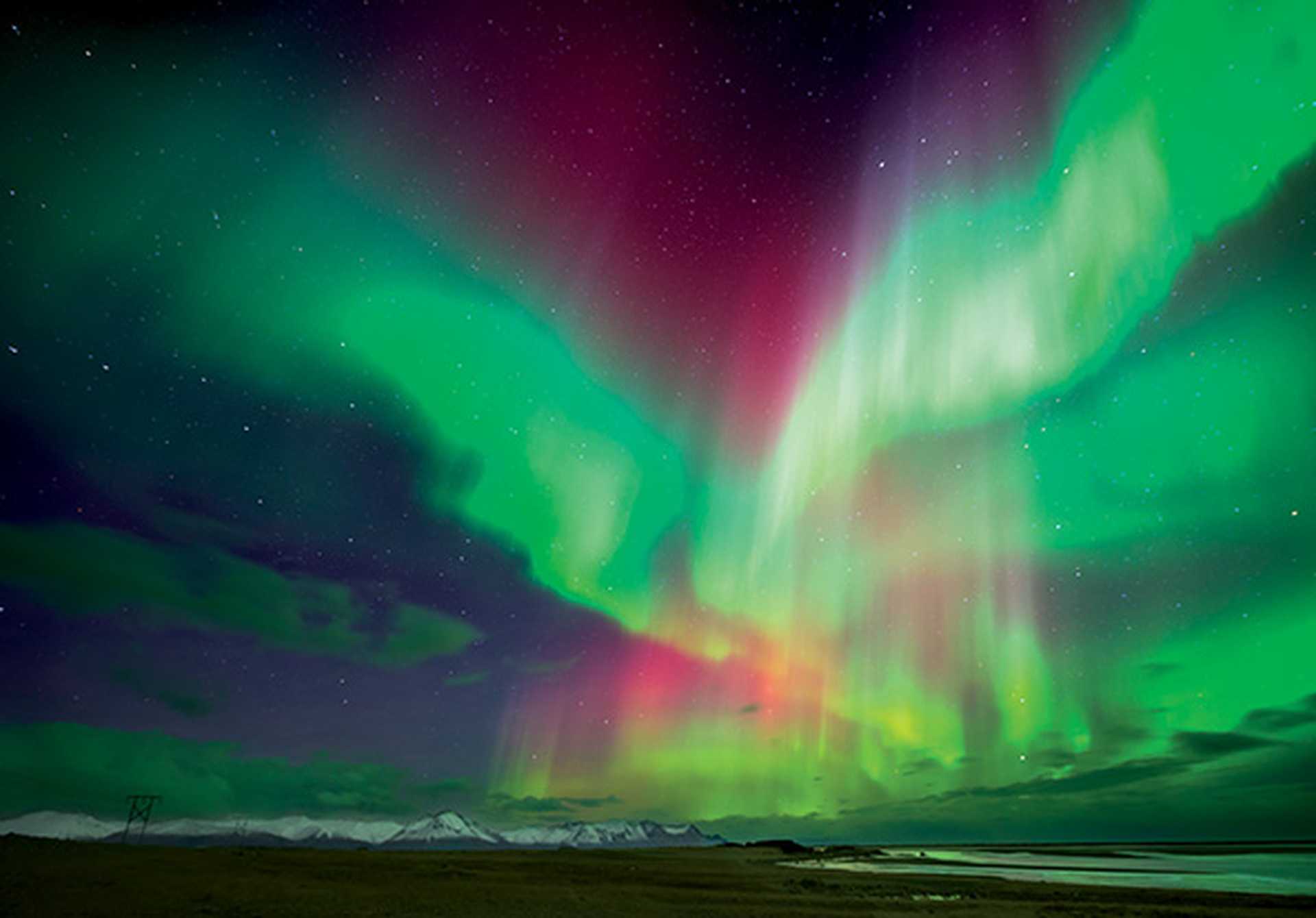 Aurora Borealis or Northern Lights, Iceland