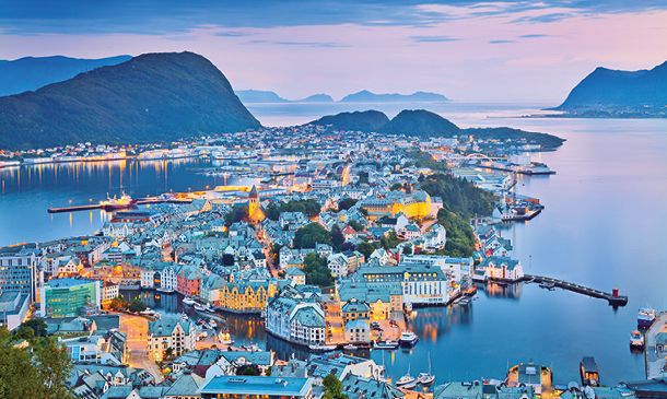 Alesund, Norway.