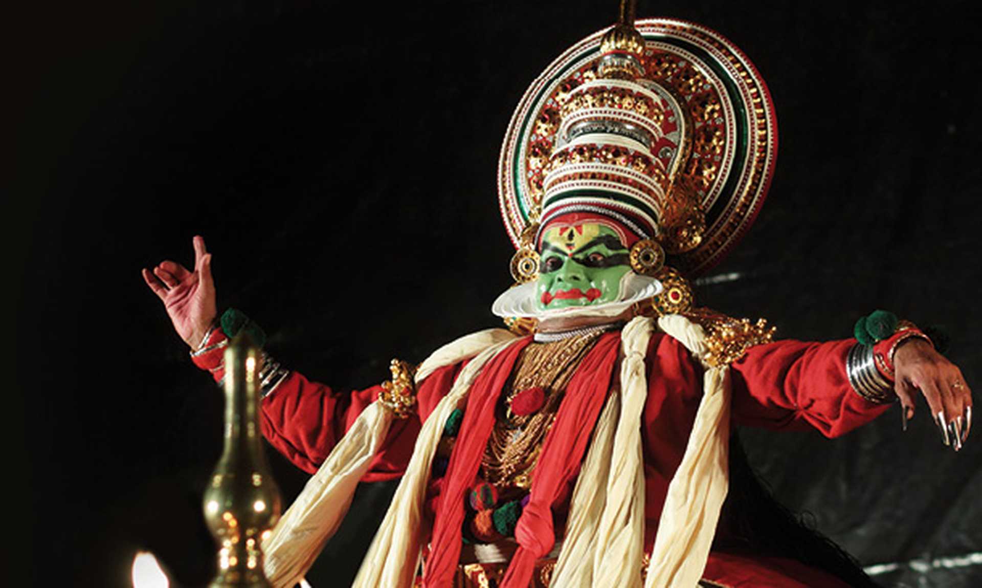 Kathakali dancer