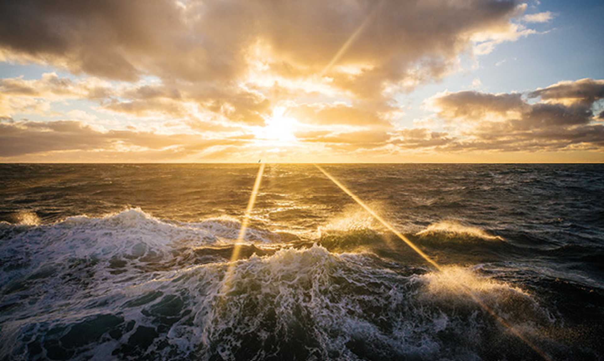Sunset over Drake Passage