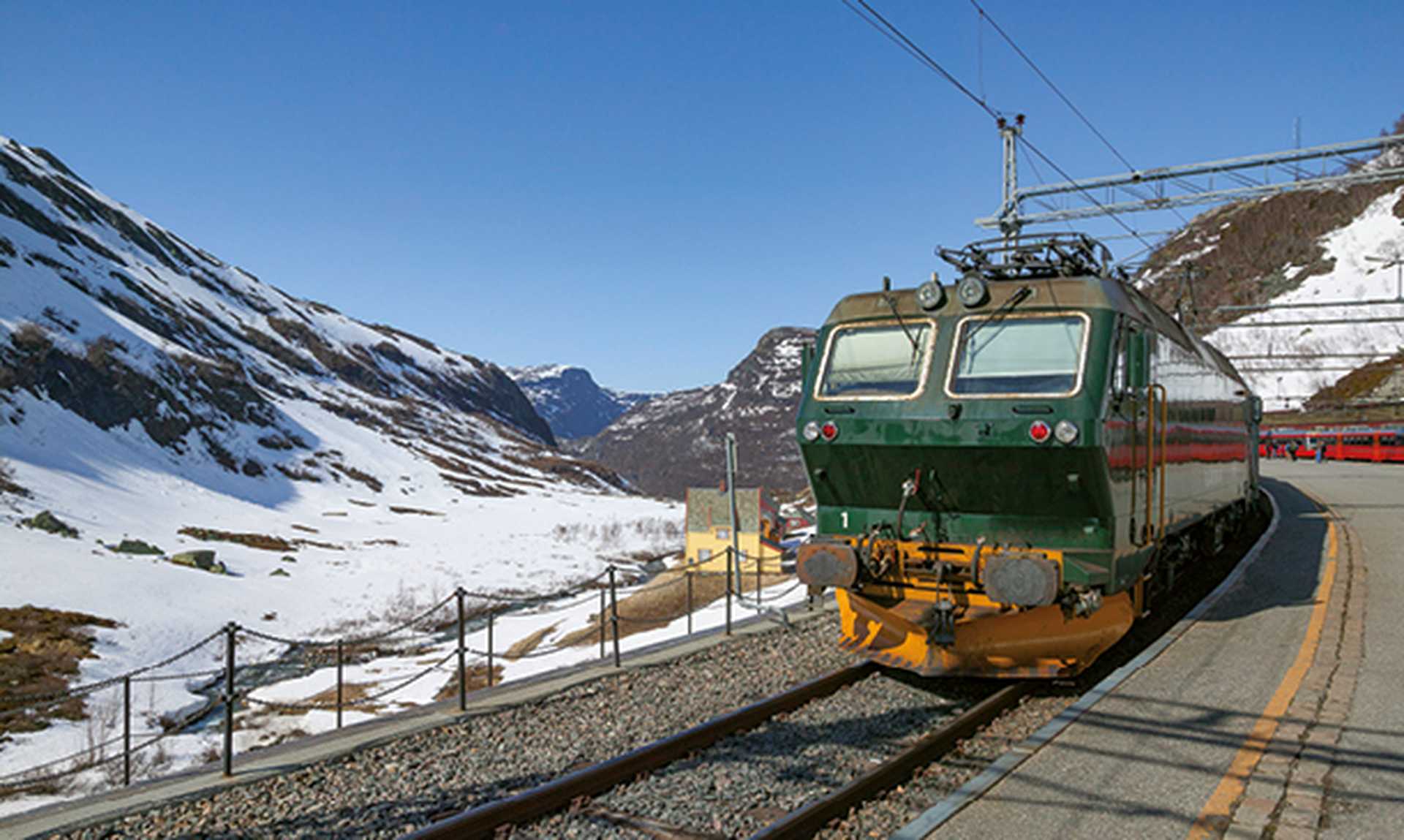 underway with the famous Flams railway, Norway, Scandinavia