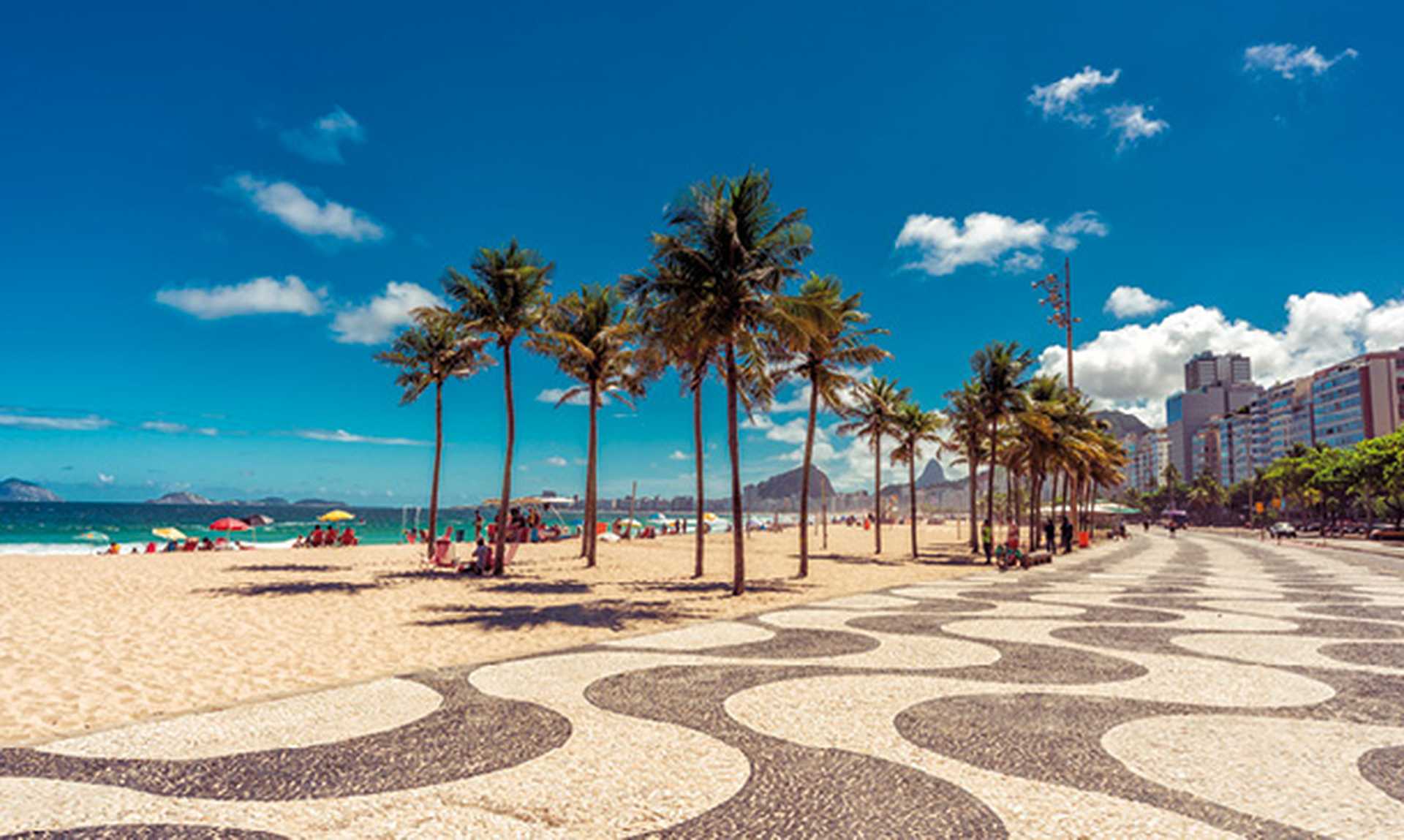 Copacabana Beach, Rio de Janeiro, Brazil