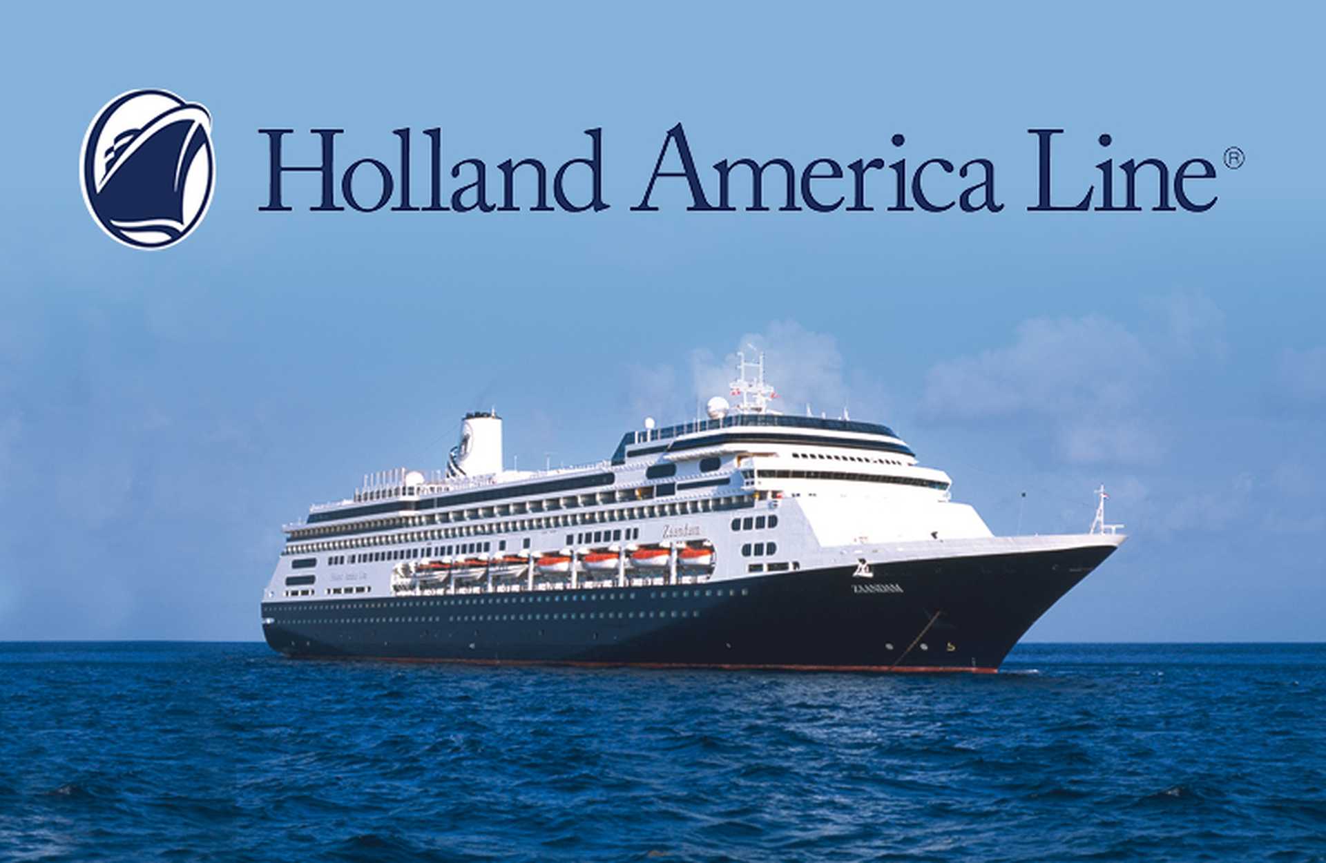 Holland America Line Zaandam ship at sea