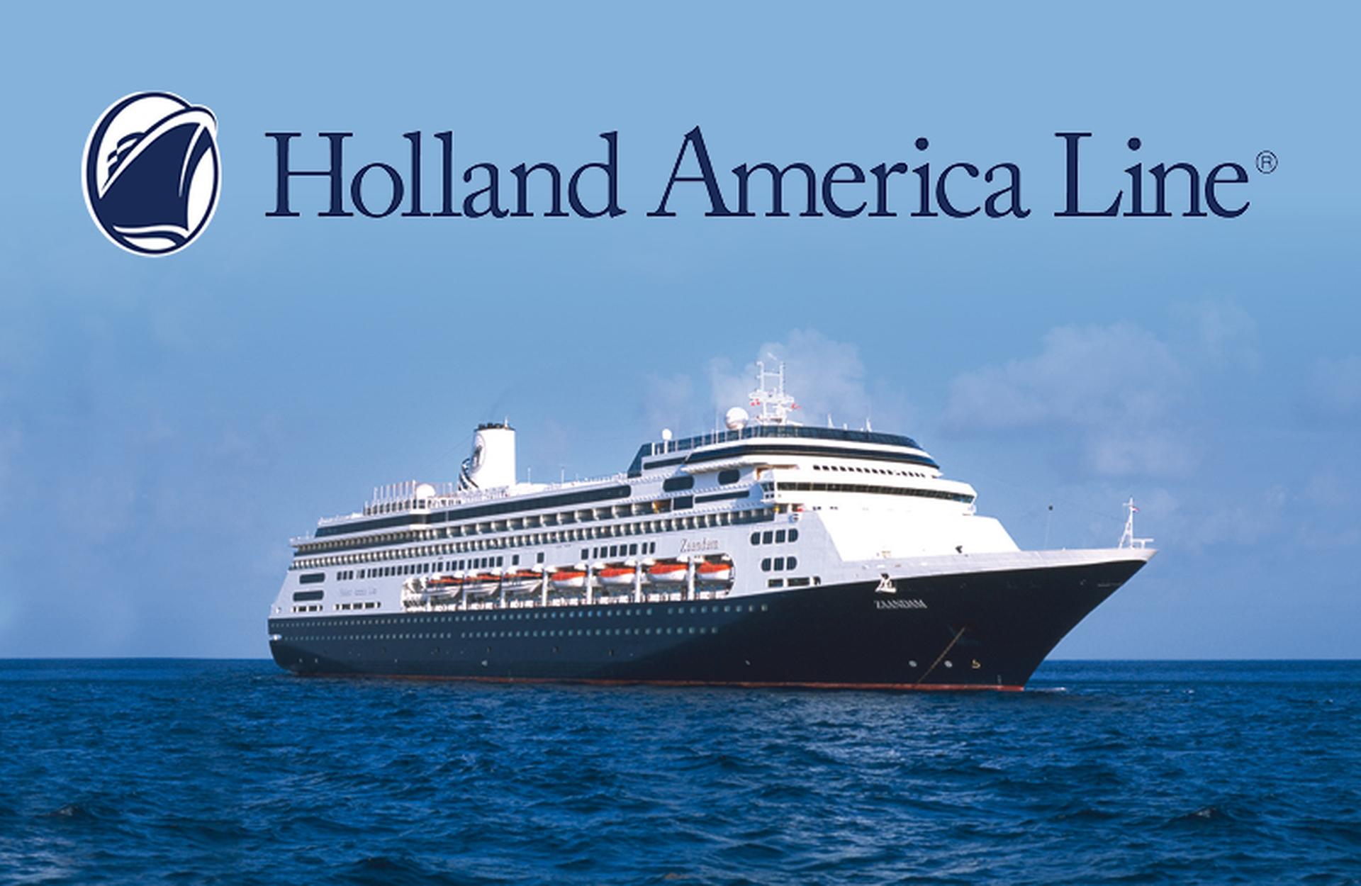 Holland America Line Zaandam ship at sea