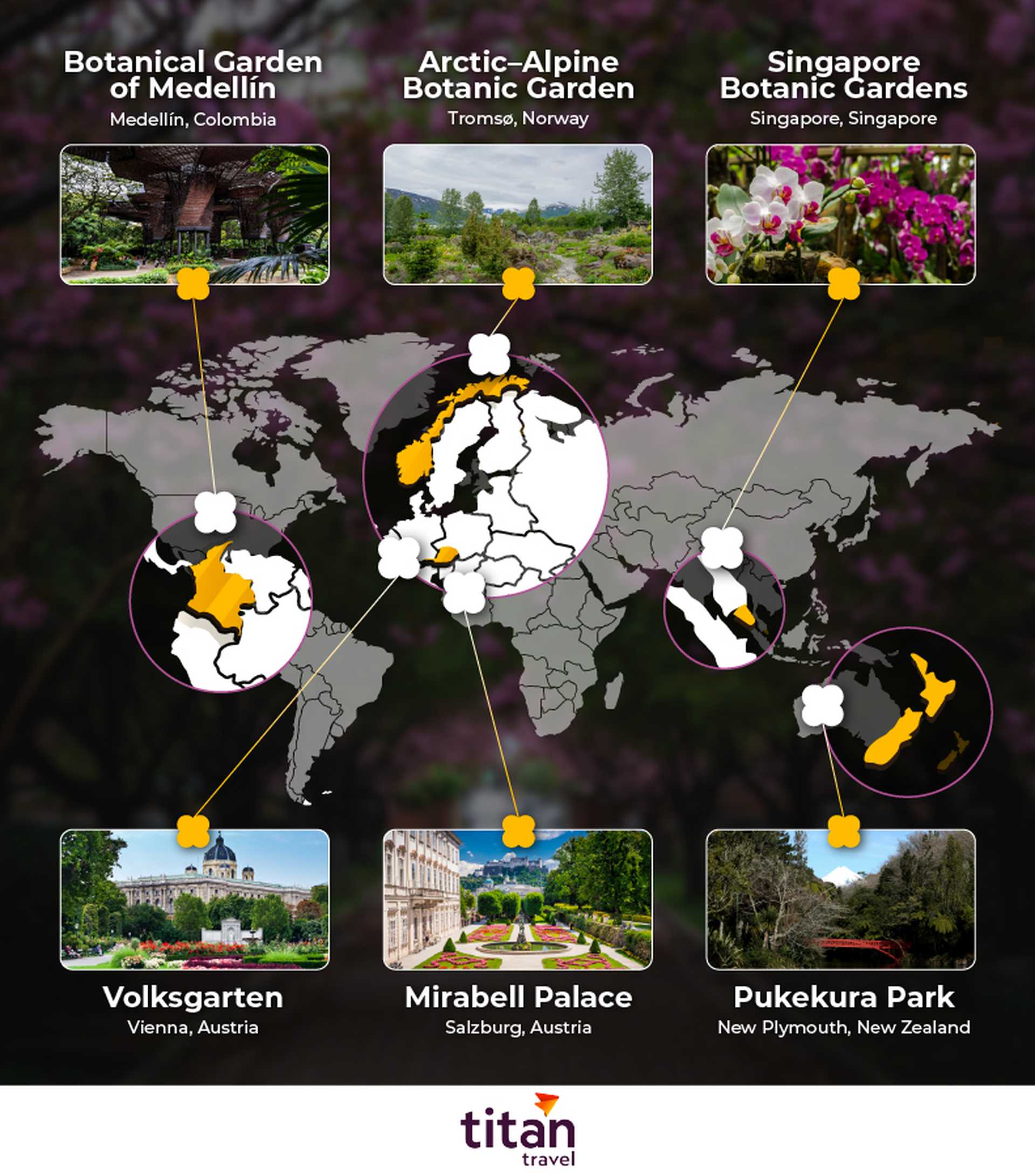 The World's Prettiest Flower Gardens_map