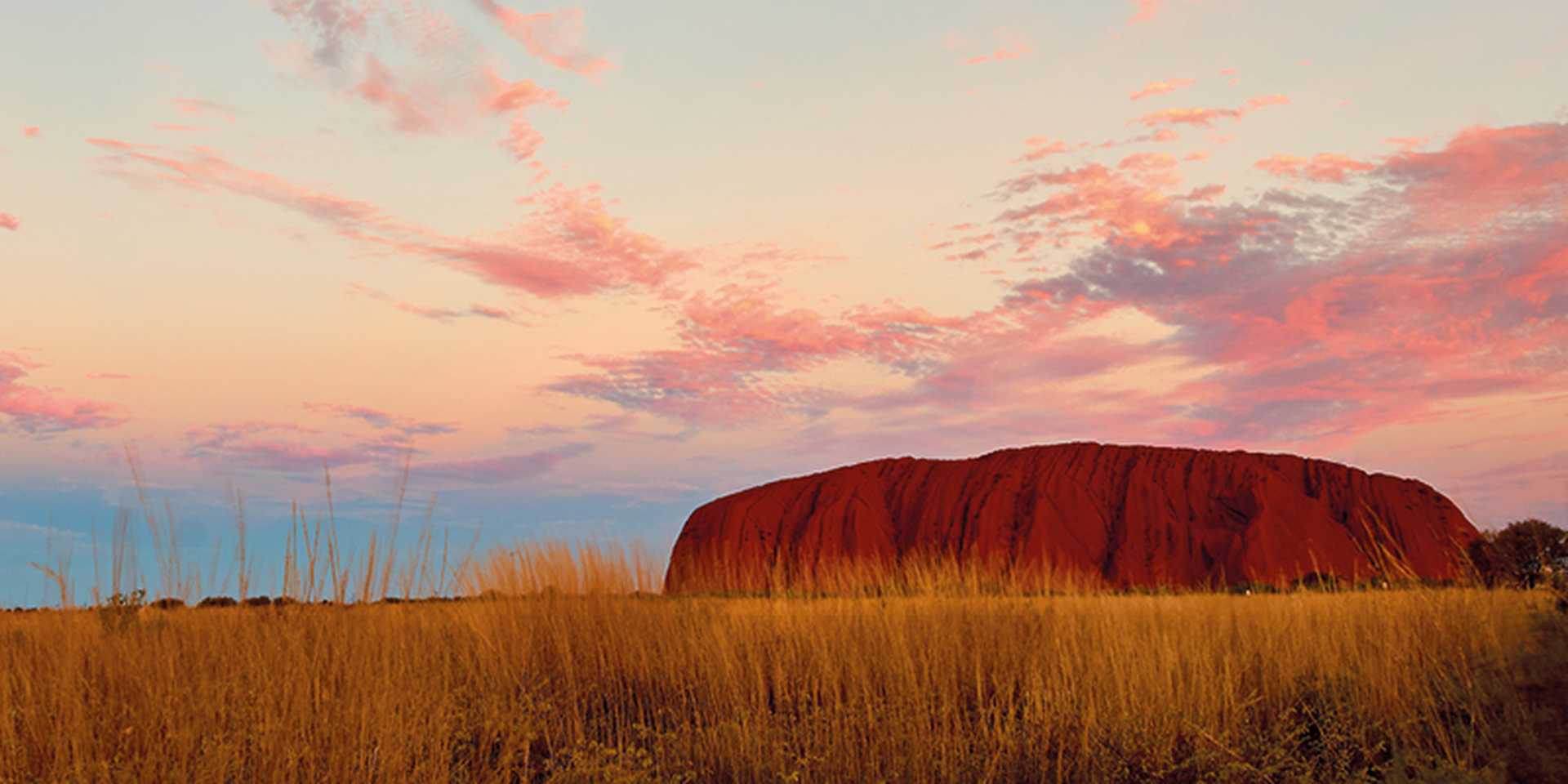 Sunrise over Uluru, Australia