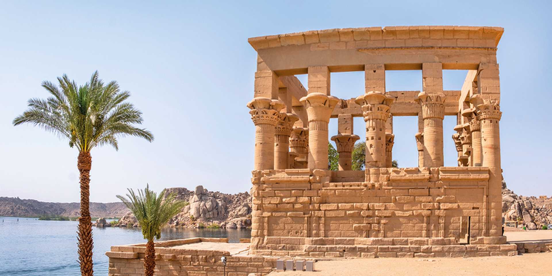 Philae Temple on the Nile, Egypt